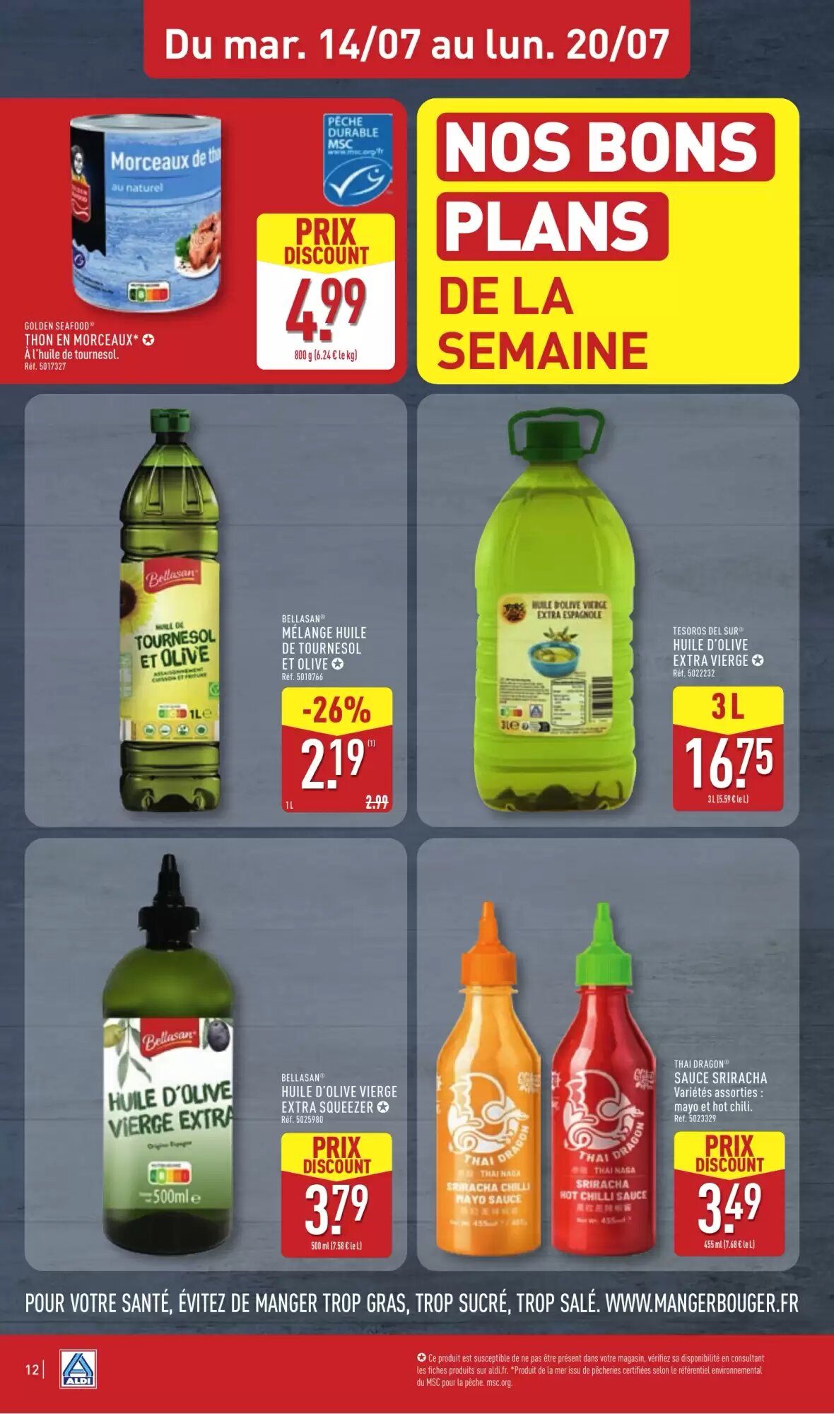 Prospectus promotionnel ALDI valable à partir du 14/07/2026 - Page 14.