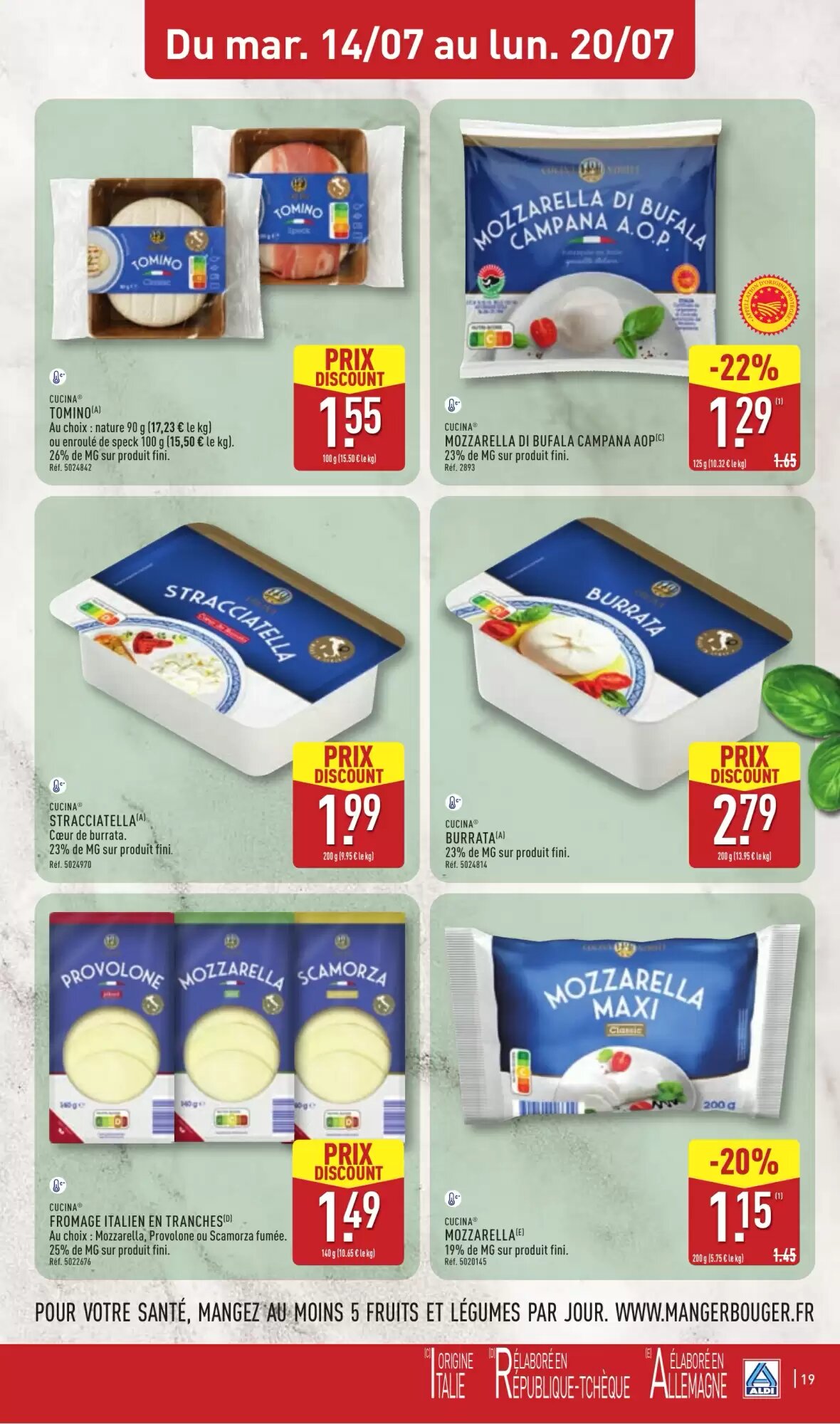 Prospectus promotionnel ALDI valable à partir du 14/07/2026 - Page 21.