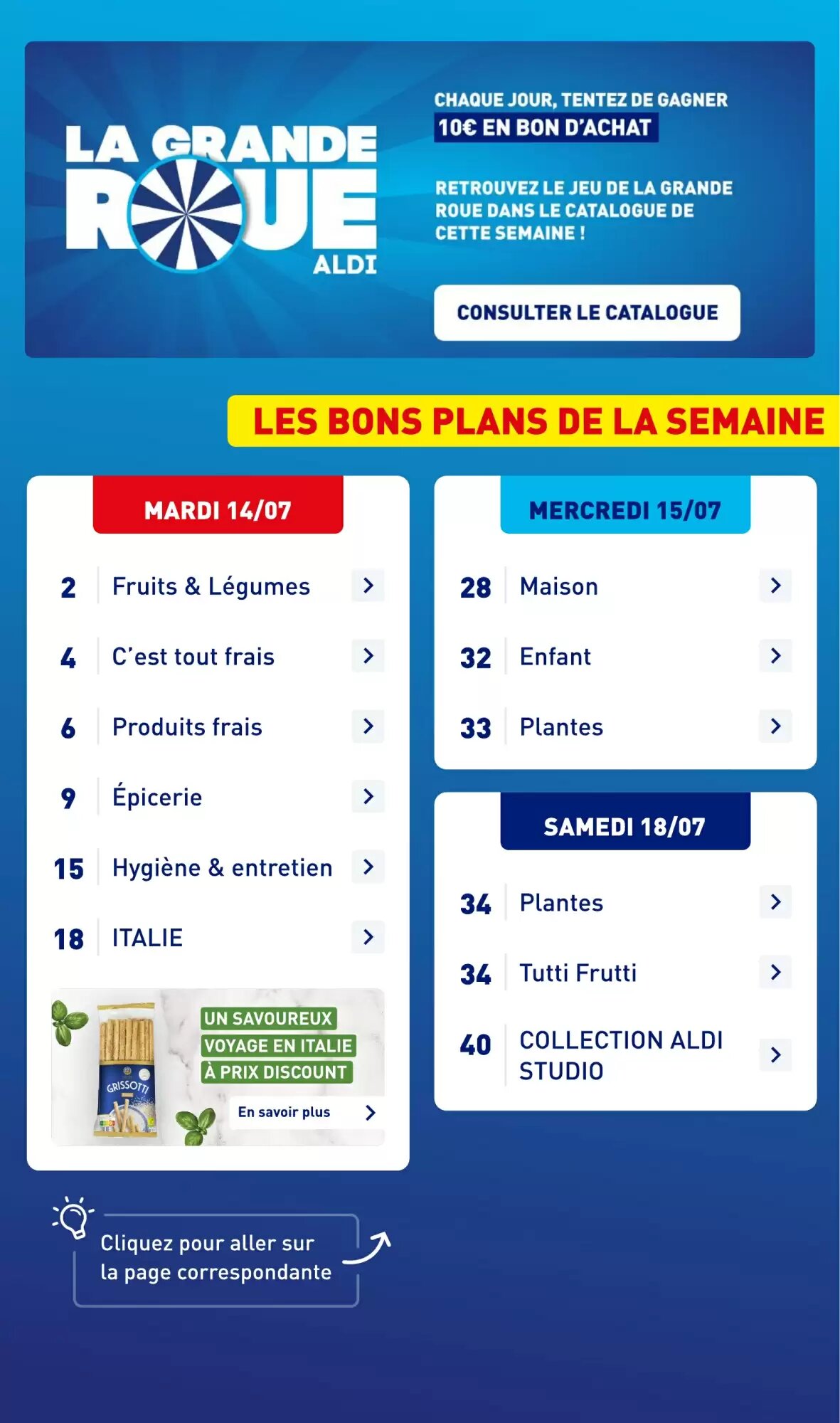 Prospectus promotionnel ALDI valable à partir du 14/07/2026 - Page 3.