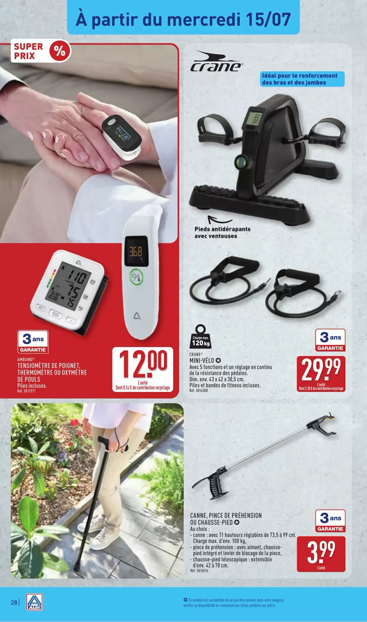 Prospectus promotionnel ALDI valable à partir du 14/07/2026 - Page 30.