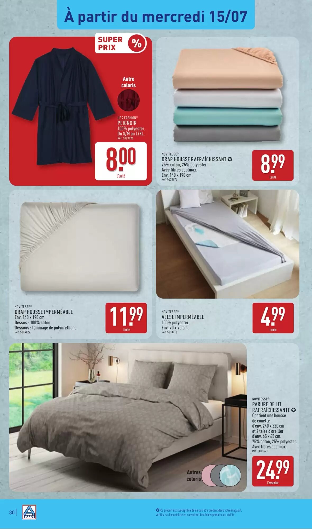 Prospectus promotionnel ALDI valable à partir du 14/07/2026 - Page 32.