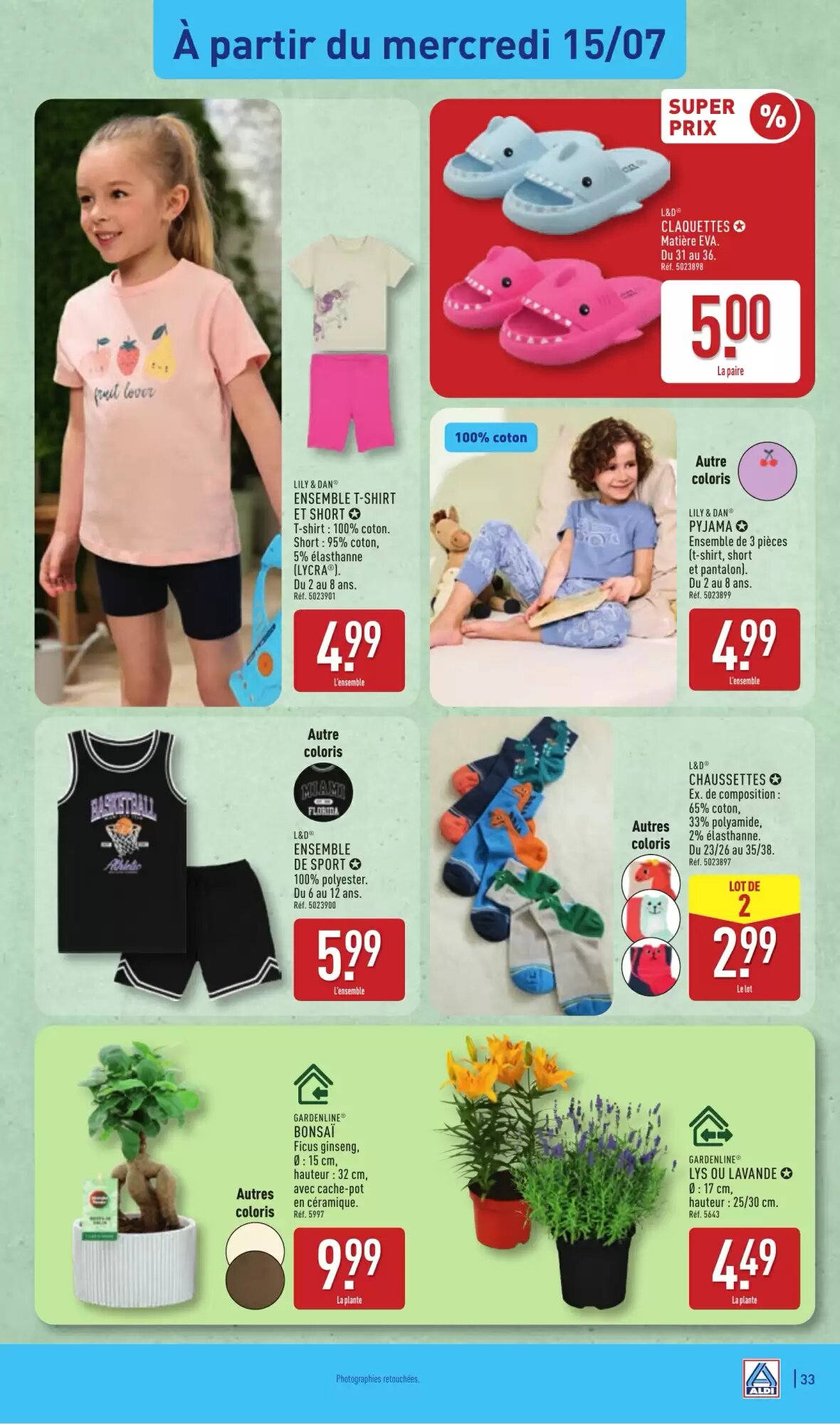 Prospectus promotionnel ALDI valable à partir du 14/07/2026 - Page 35.
