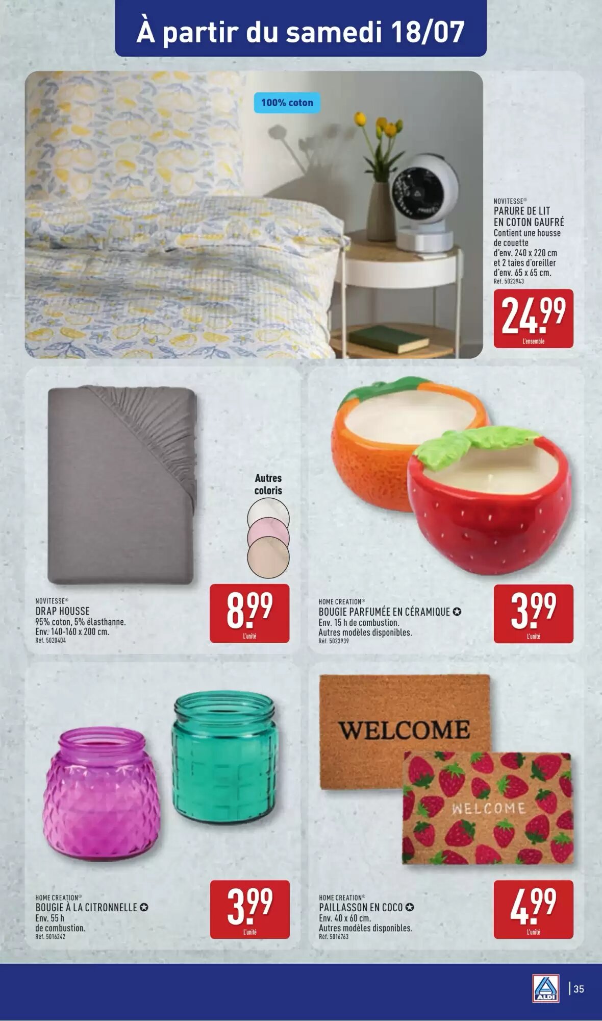 Prospectus promotionnel ALDI valable à partir du 14/07/2026 - Page 37.