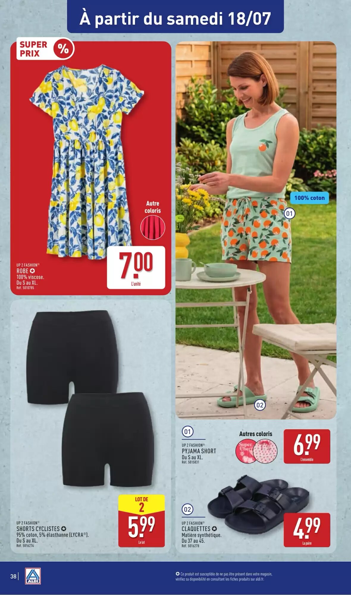 Prospectus promotionnel ALDI valable à partir du 14/07/2026 - Page 40.