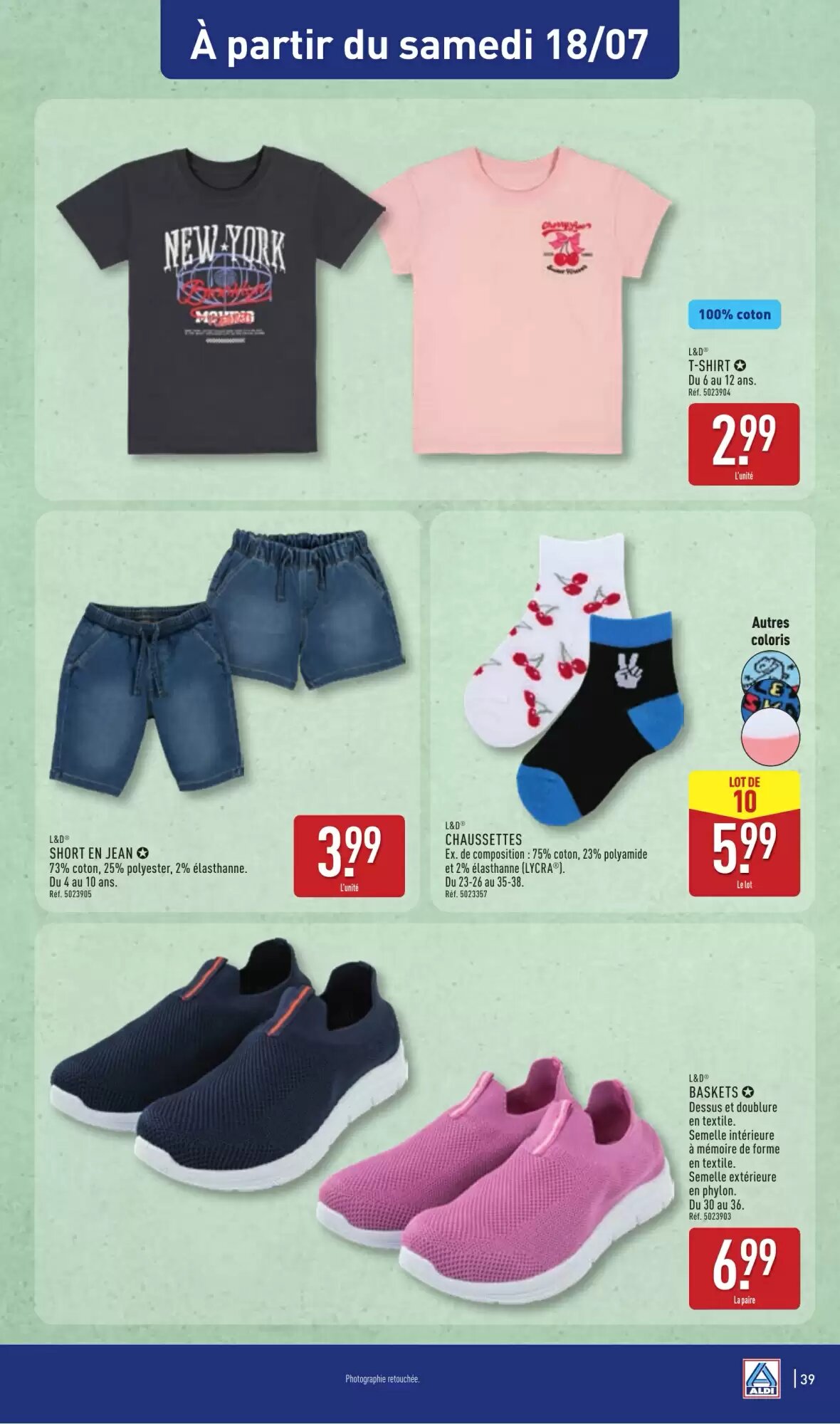 Prospectus promotionnel ALDI valable à partir du 14/07/2026 - Page 41.