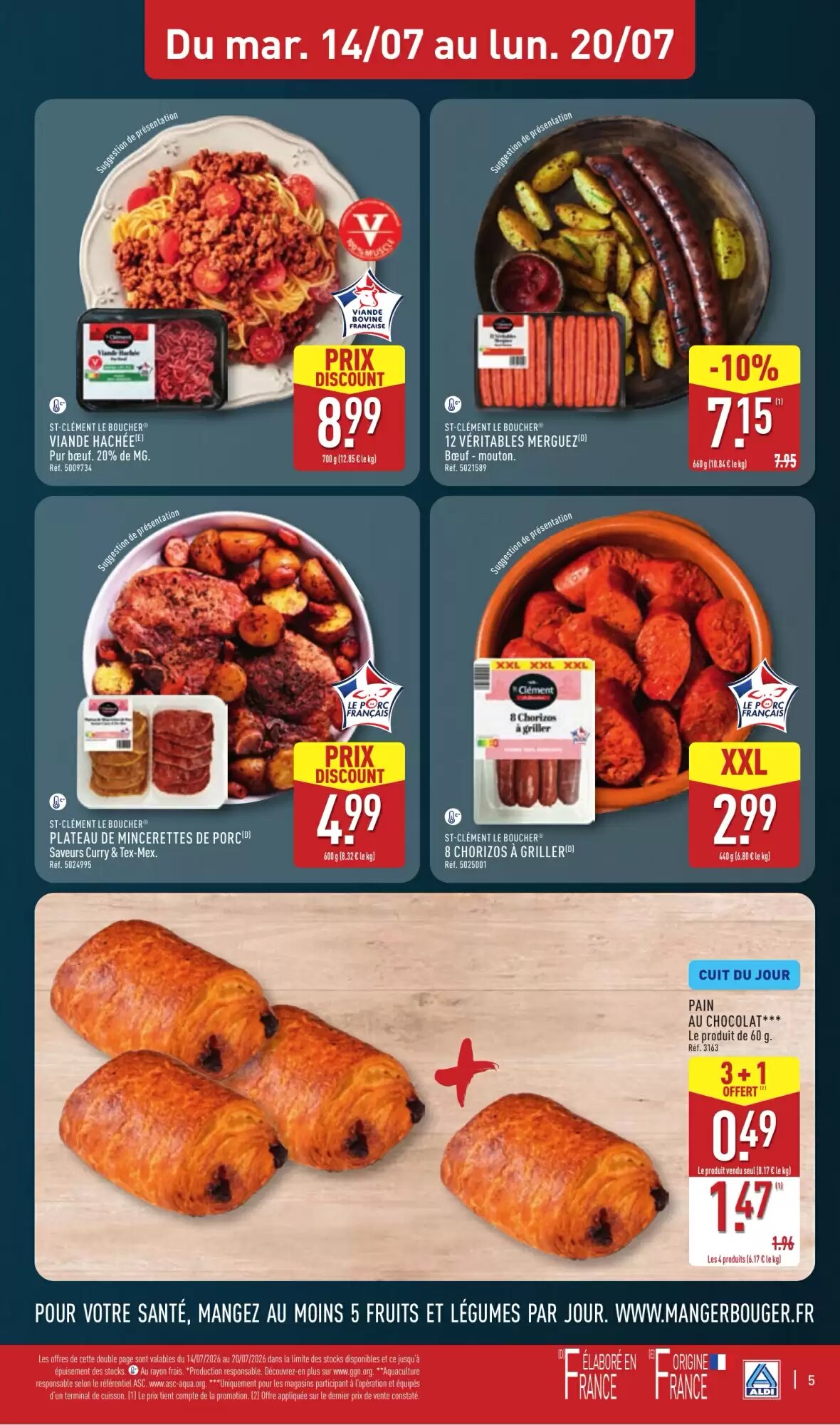 Prospectus promotionnel ALDI valable à partir du 14/07/2026 - Page 7.