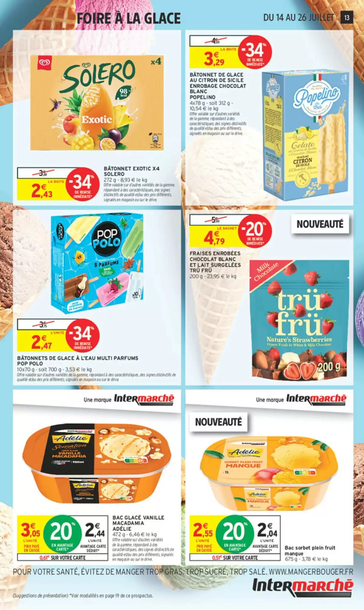 Prospectus promotionnel Intermarché valable à partir du 14/07/2026 - Page 13.