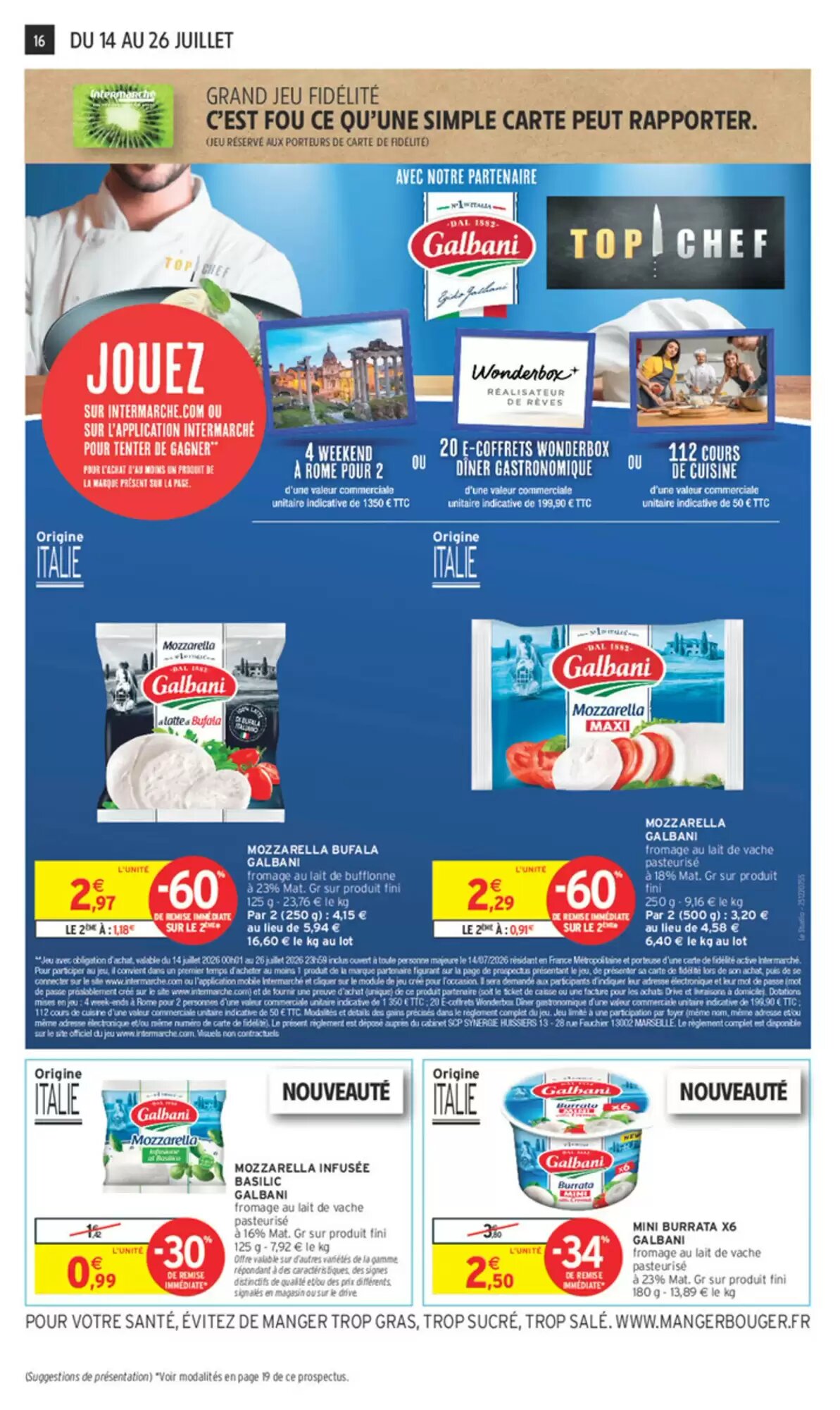 Prospectus promotionnel Intermarché valable à partir du 14/07/2026 - Page 16.