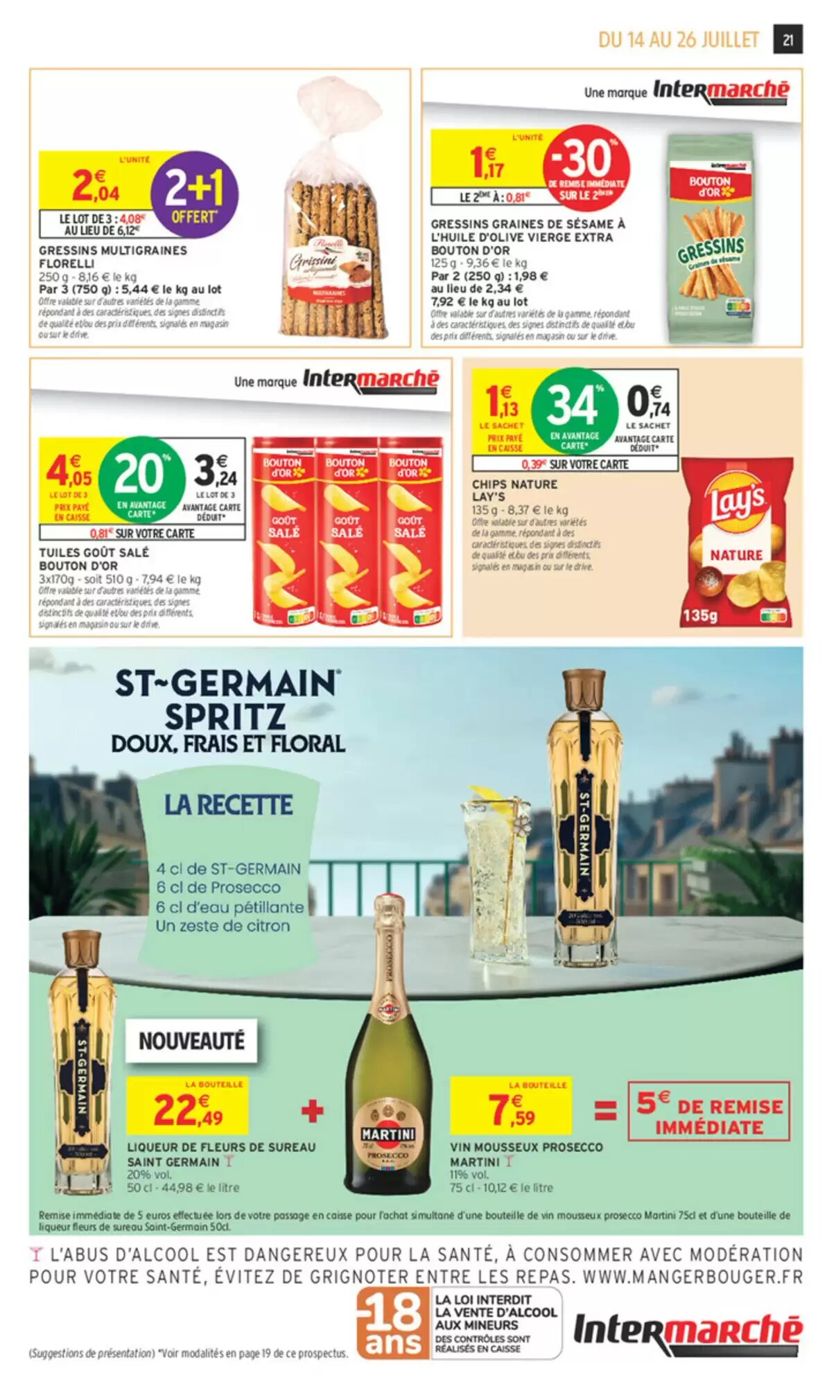 Prospectus promotionnel Intermarché valable à partir du 14/07/2026 - Page 21.