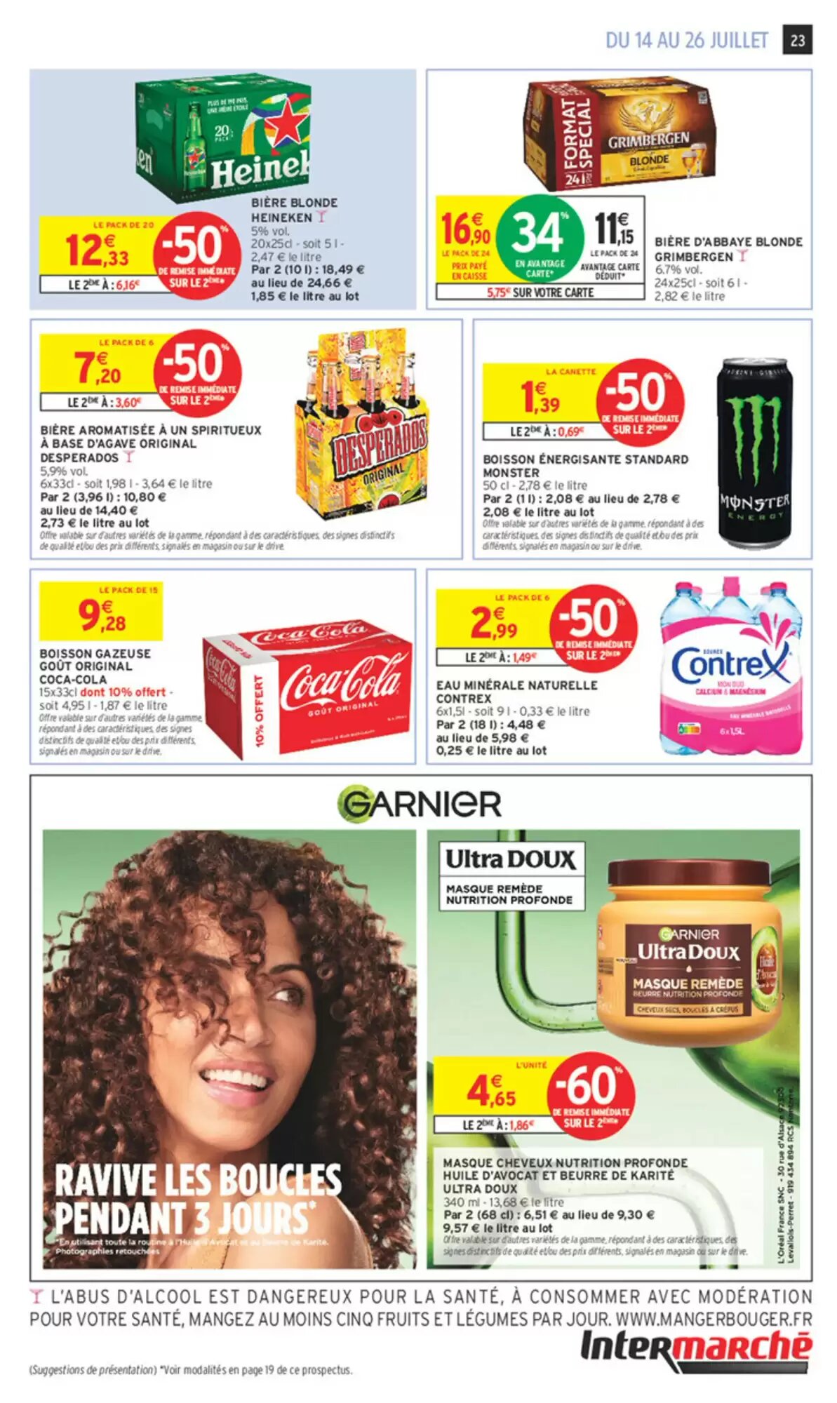 Prospectus promotionnel Intermarché valable à partir du 14/07/2026 - Page 23.