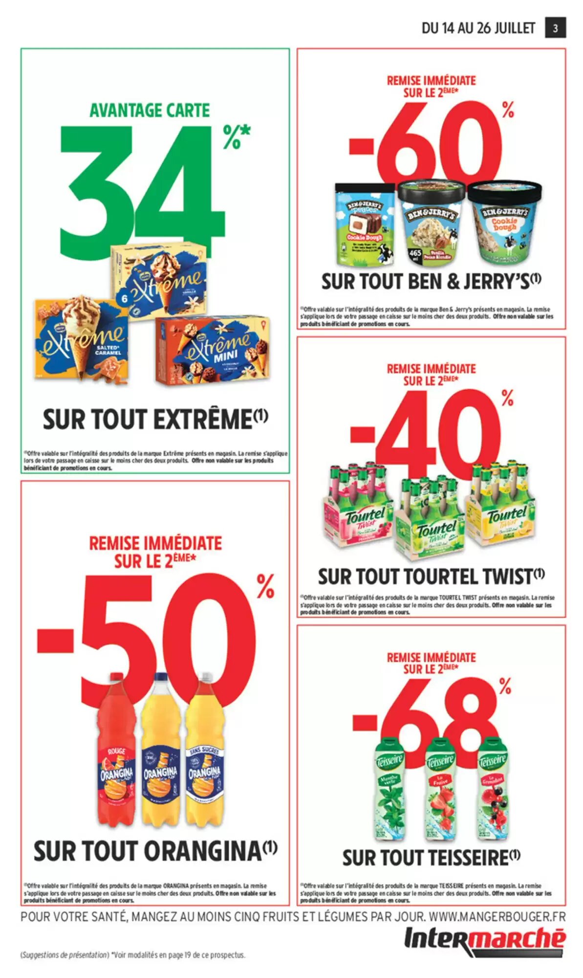 Prospectus promotionnel Intermarché valable à partir du 14/07/2026 - Page 3.