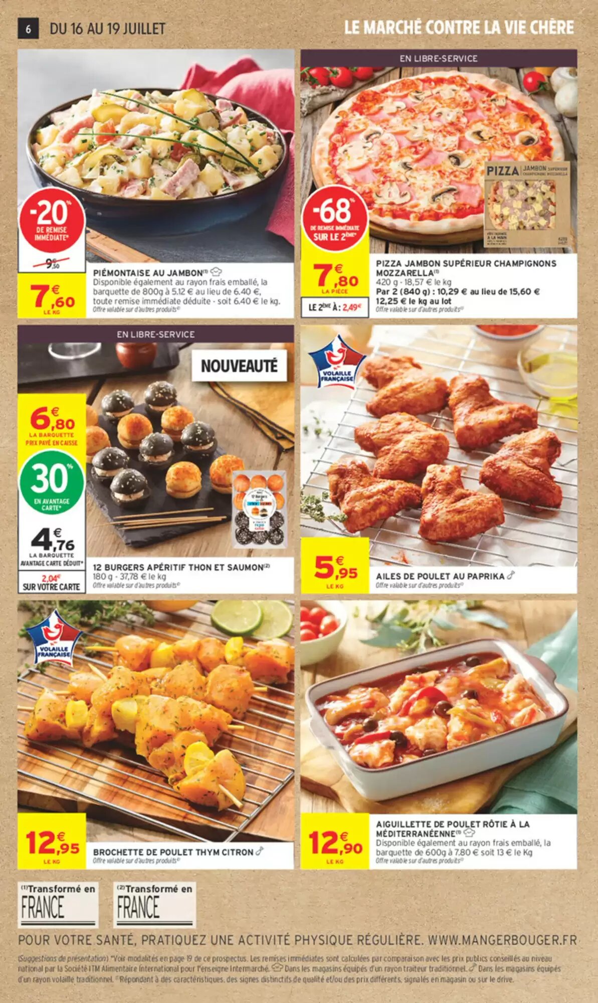 Prospectus promotionnel Intermarché valable à partir du 14/07/2026 - Page 6.