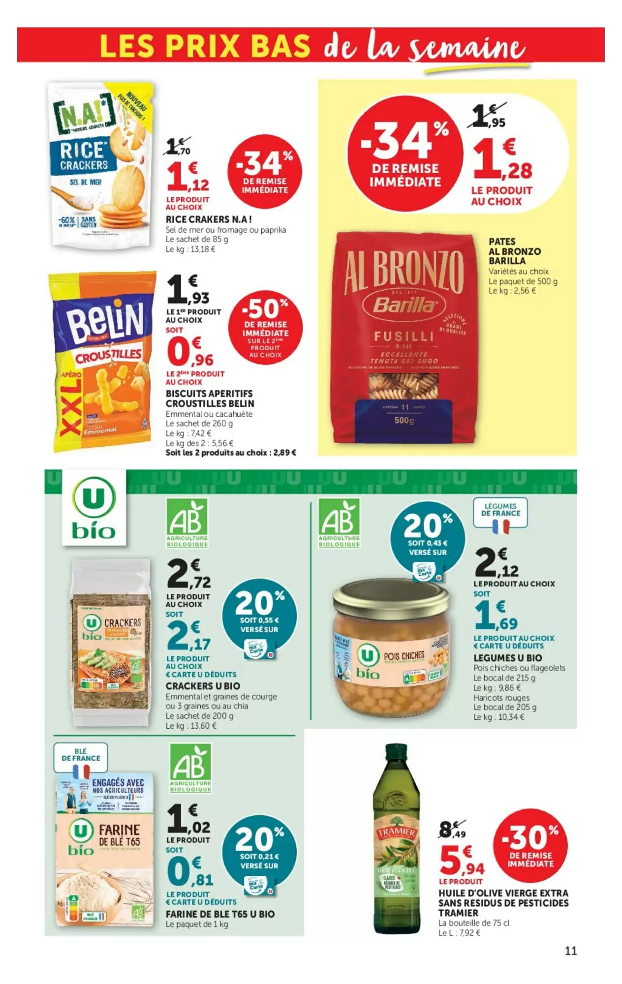 Prospectus promotionnel Super U valable à partir du 15/07/2026 - Page 11.