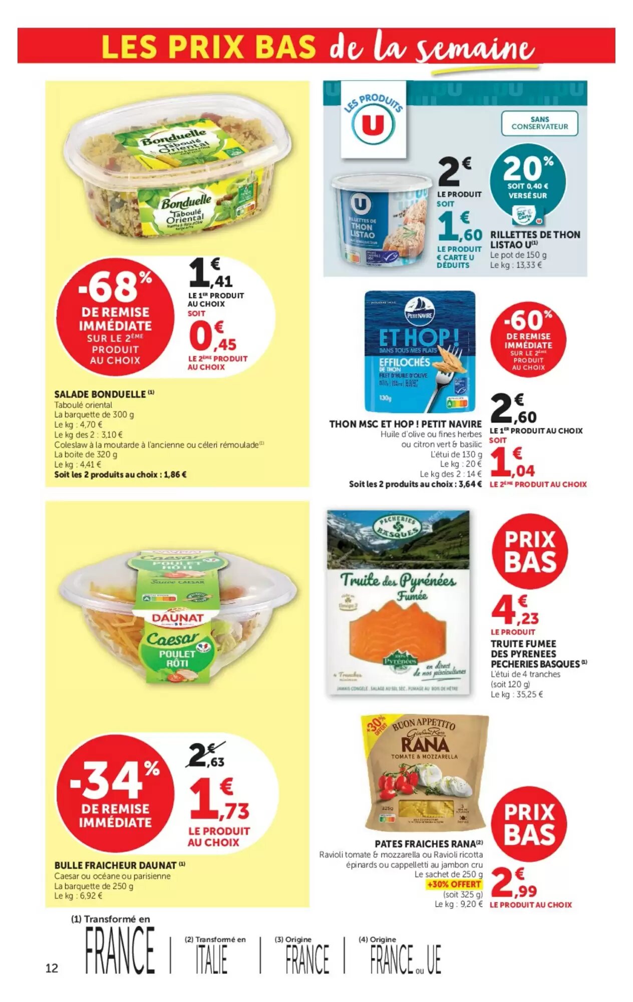 Prospectus promotionnel Super U valable à partir du 15/07/2026 - Page 12.