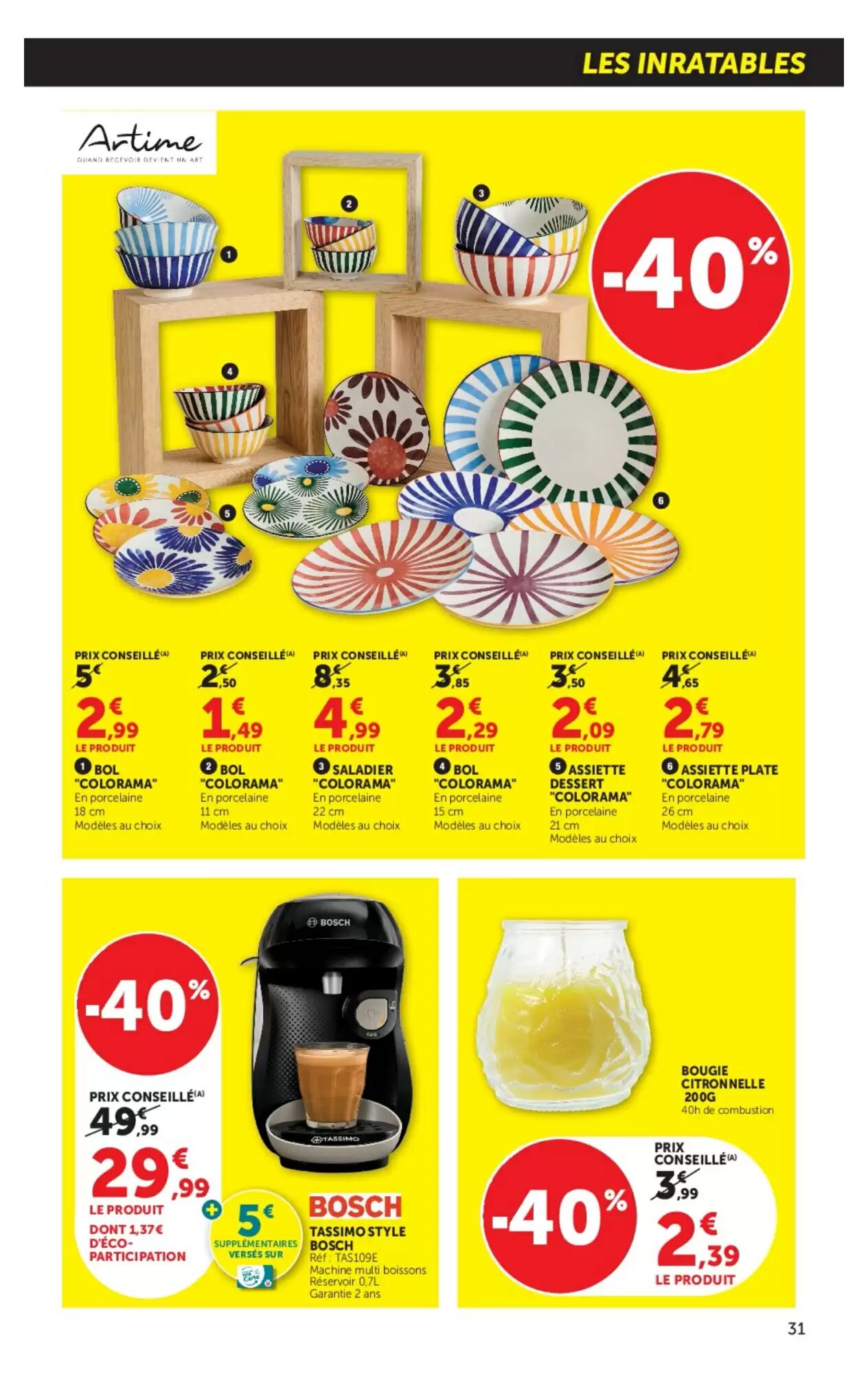 Prospectus promotionnel Super U valable à partir du 15/07/2026 - Page 31.