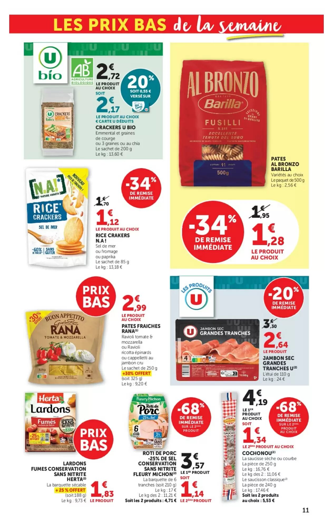 Prospectus promotionnel Hyper U valable à partir du 15/07/2026 - Page 11.
