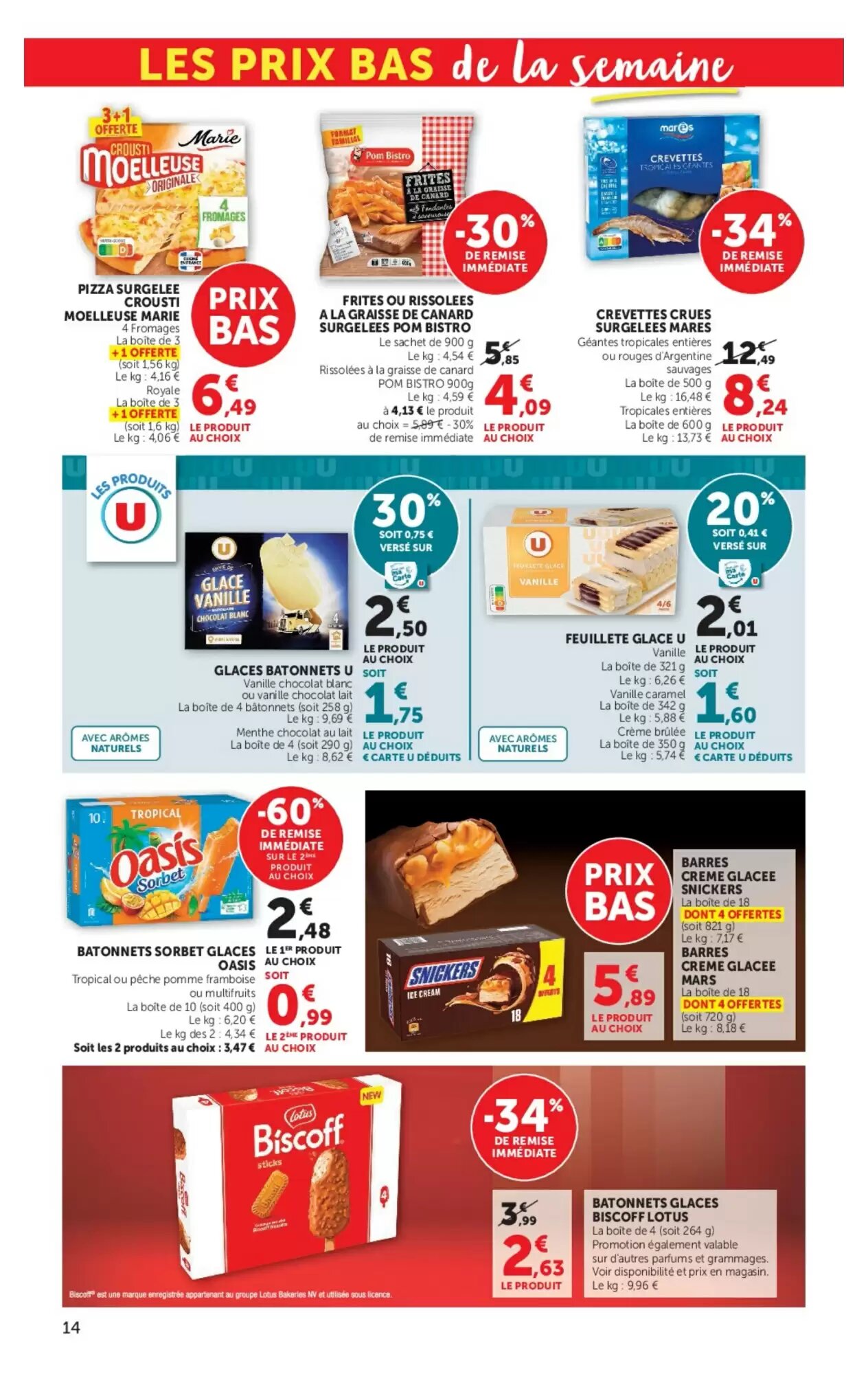 Prospectus promotionnel Hyper U valable à partir du 15/07/2026 - Page 14.