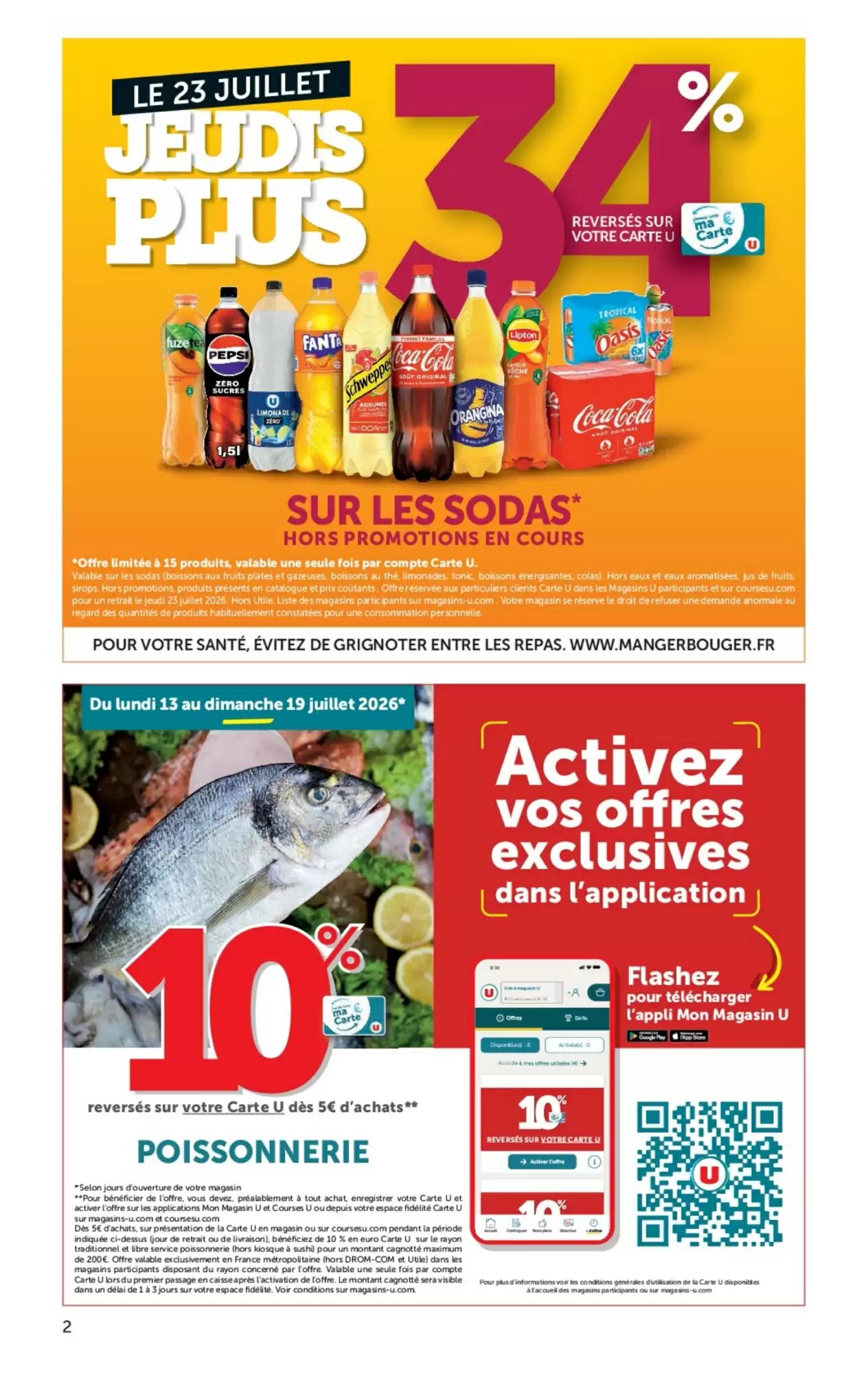 Prospectus promotionnel Hyper U valable à partir du 15/07/2026 - Page 2.