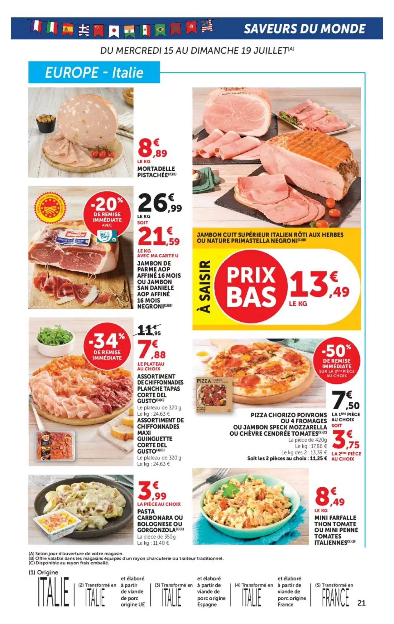 Prospectus promotionnel Hyper U valable à partir du 15/07/2026 - Page 21.