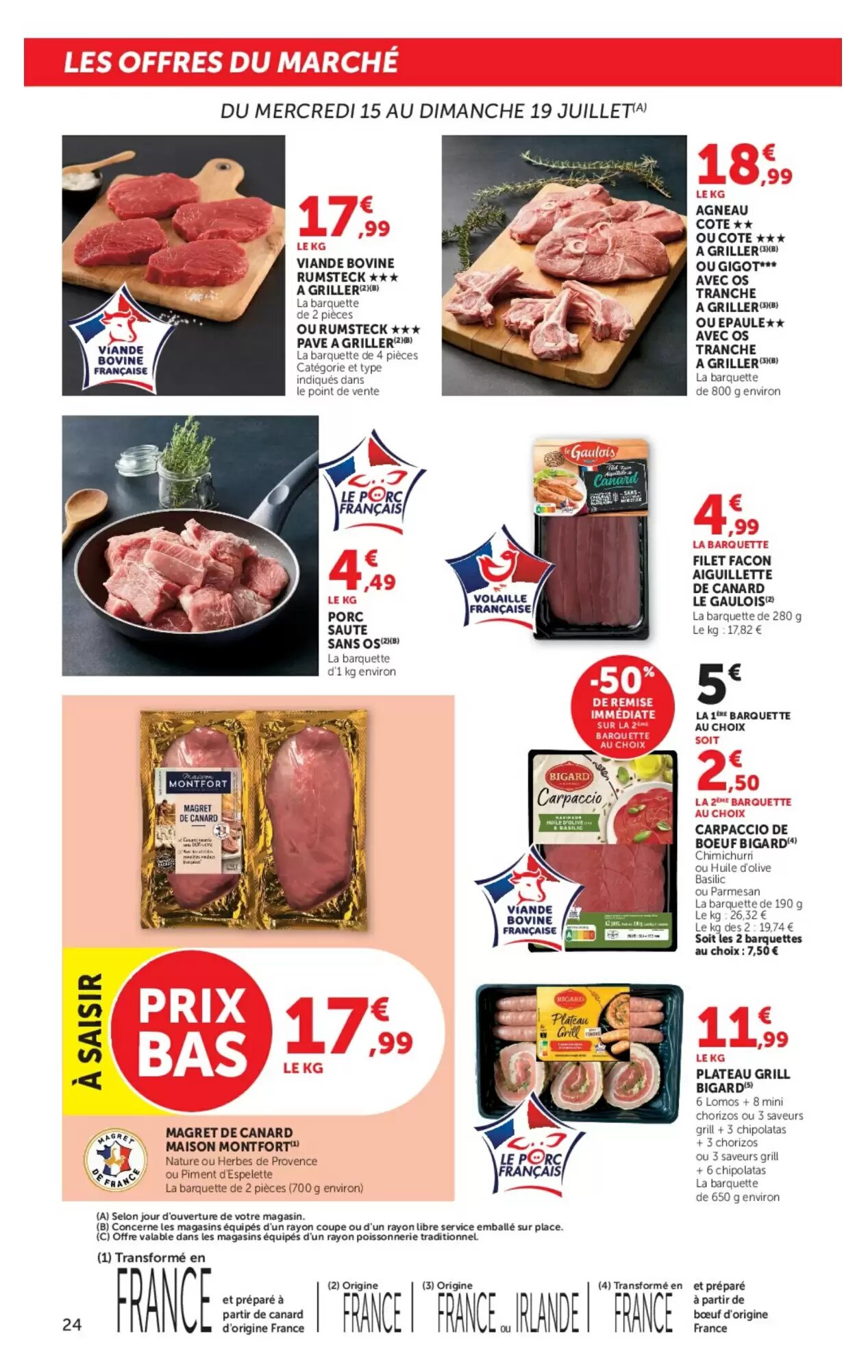 Prospectus promotionnel Hyper U valable à partir du 15/07/2026 - Page 24.
