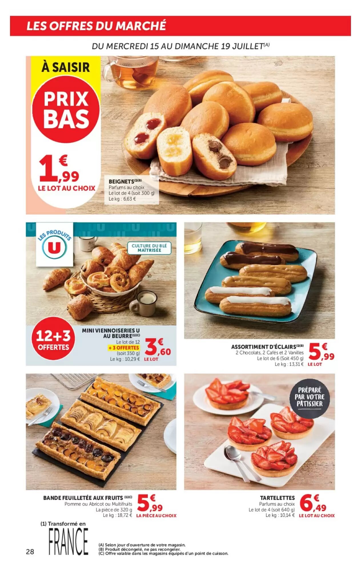 Prospectus promotionnel Hyper U valable à partir du 15/07/2026 - Page 28.
