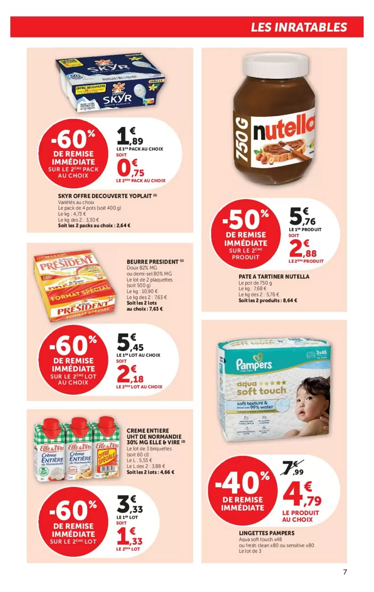 Prospectus promotionnel Hyper U valable à partir du 15/07/2026 - Page 7.