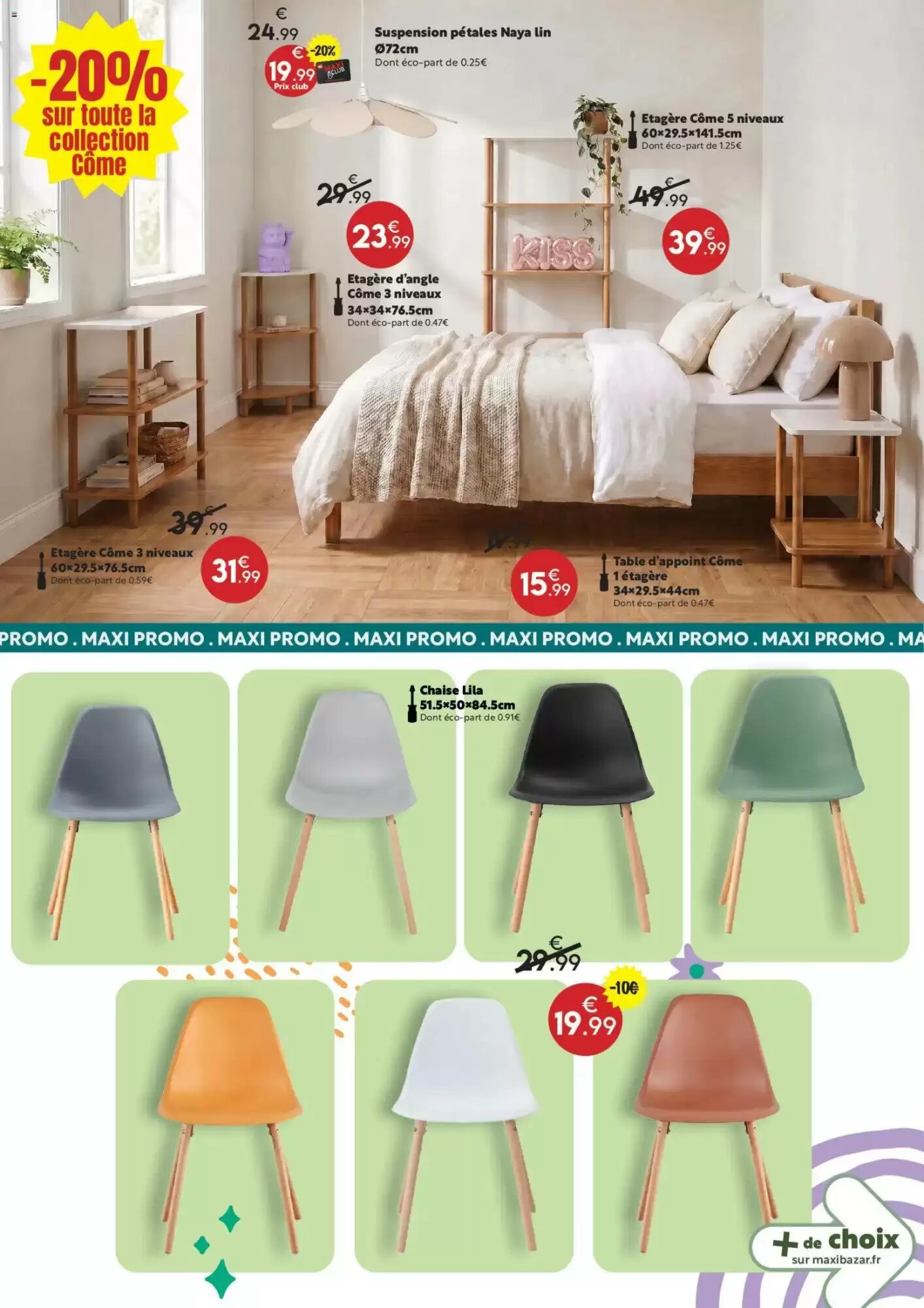 Prospectus promotionnel Maxi Bazar valable à partir du 15/07/2026 - Page 11.