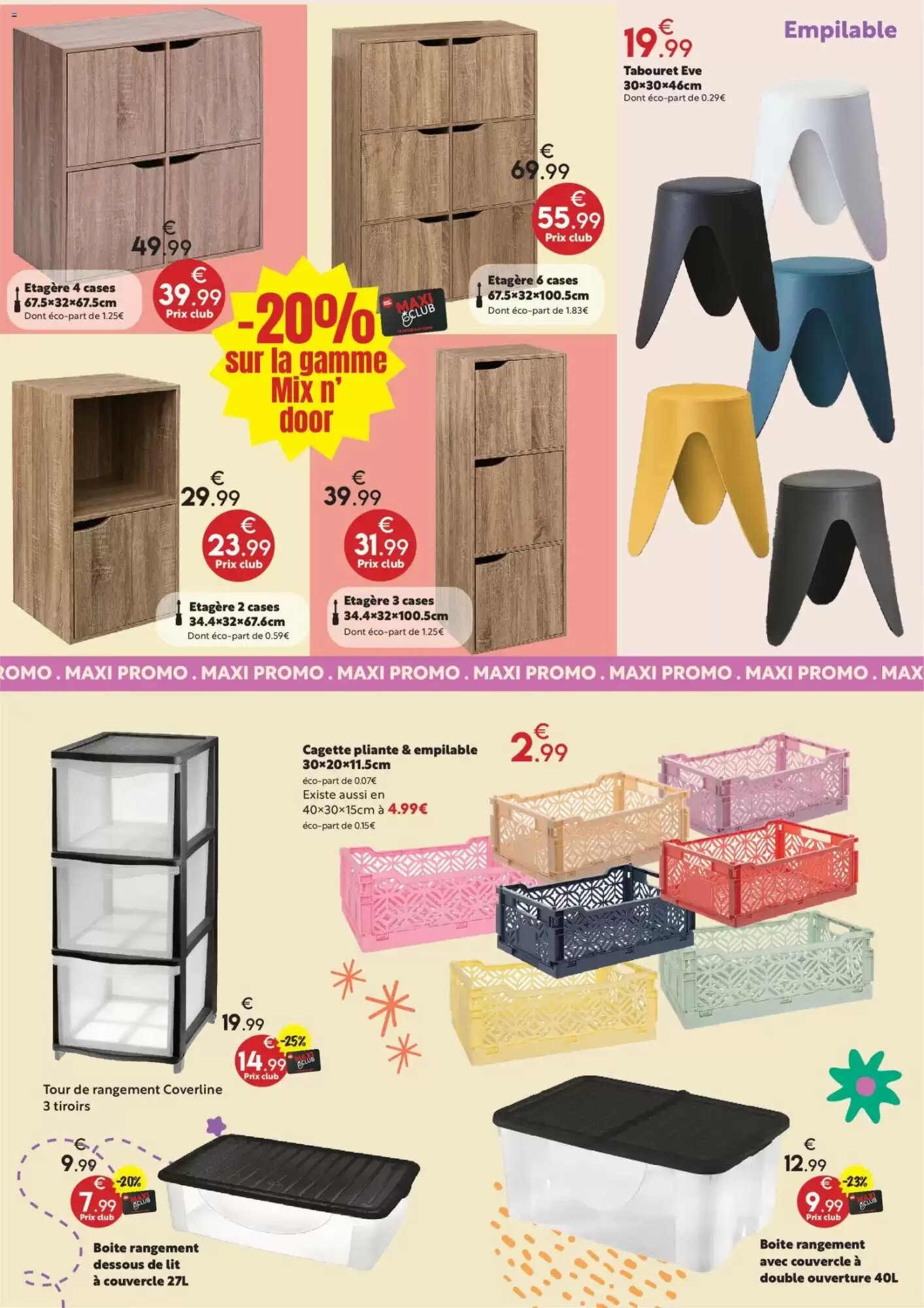 Prospectus promotionnel Maxi Bazar valable à partir du 15/07/2026 - Page 12.
