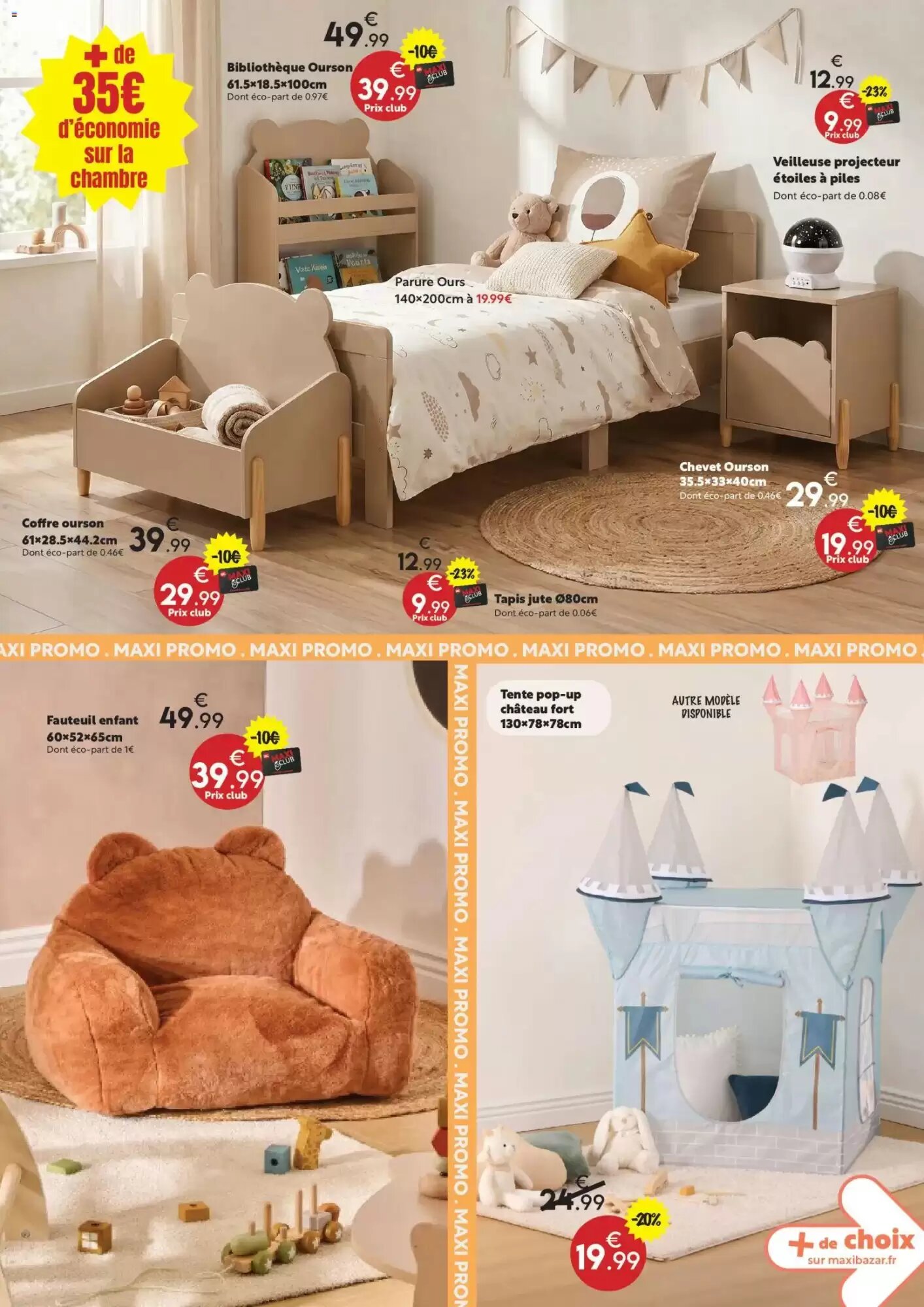 Prospectus promotionnel Maxi Bazar valable à partir du 15/07/2026 - Page 4.