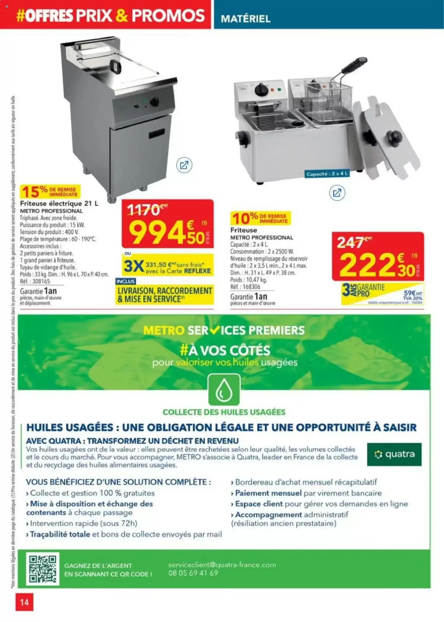 Prospectus promotionnel METRO valable à partir du 16/07/2026 - Page 14.