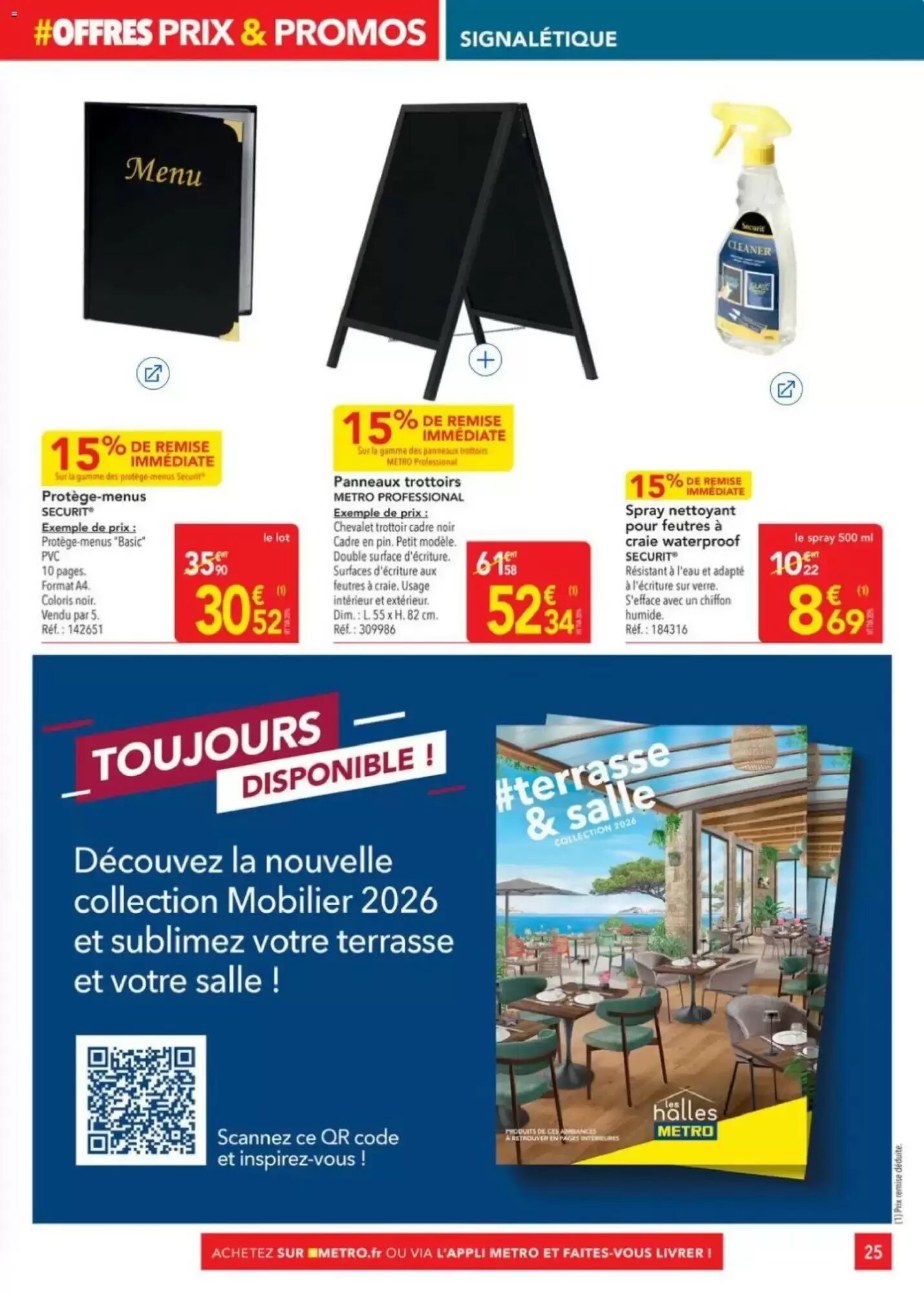 Prospectus promotionnel METRO valable à partir du 16/07/2026 - Page 25.