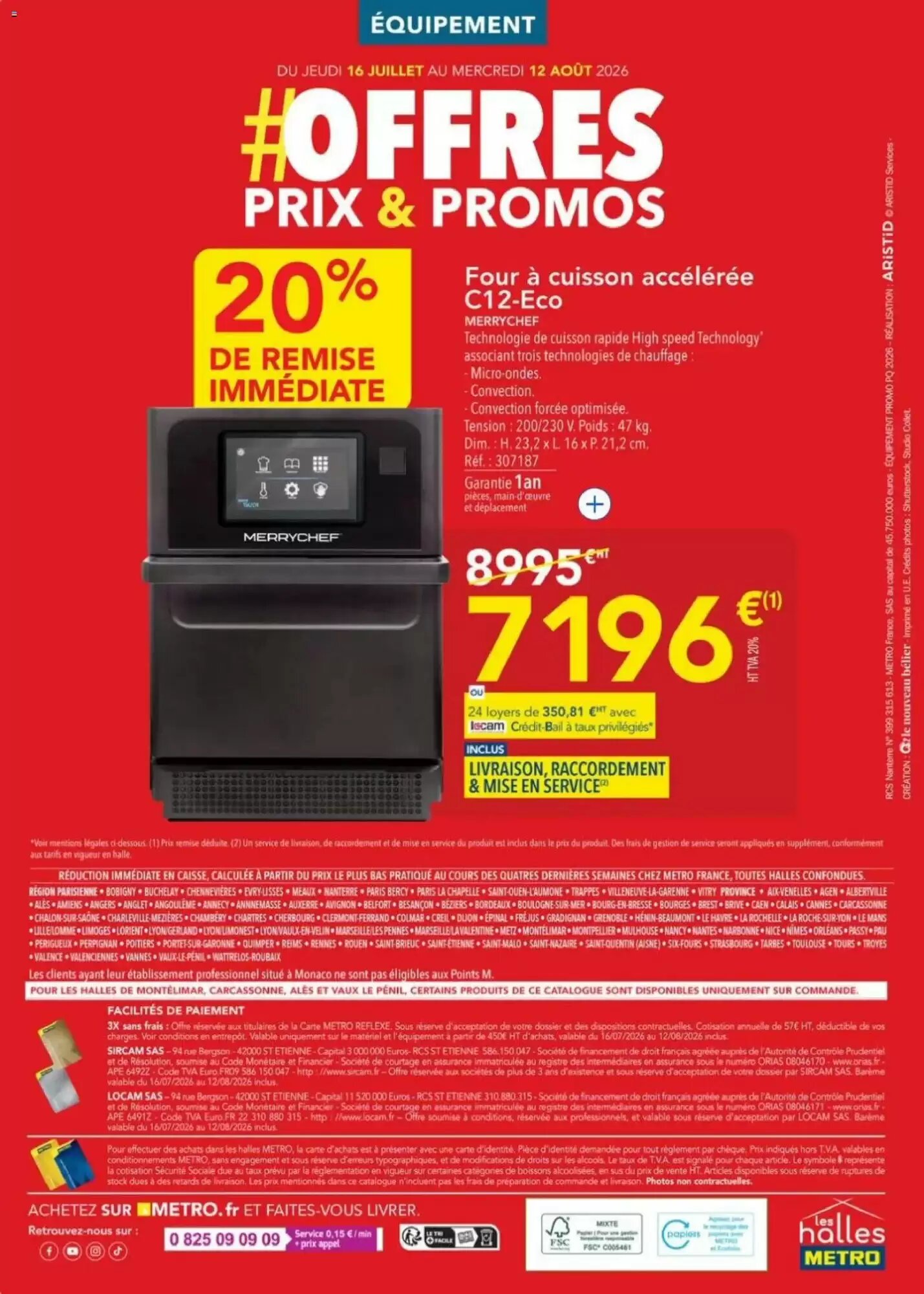 Prospectus promotionnel METRO valable à partir du 16/07/2026 - Page 28.