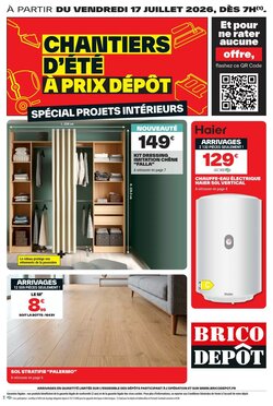 Prospectus promotionnel Brico Dépôt valable à partir du 17/07/2026