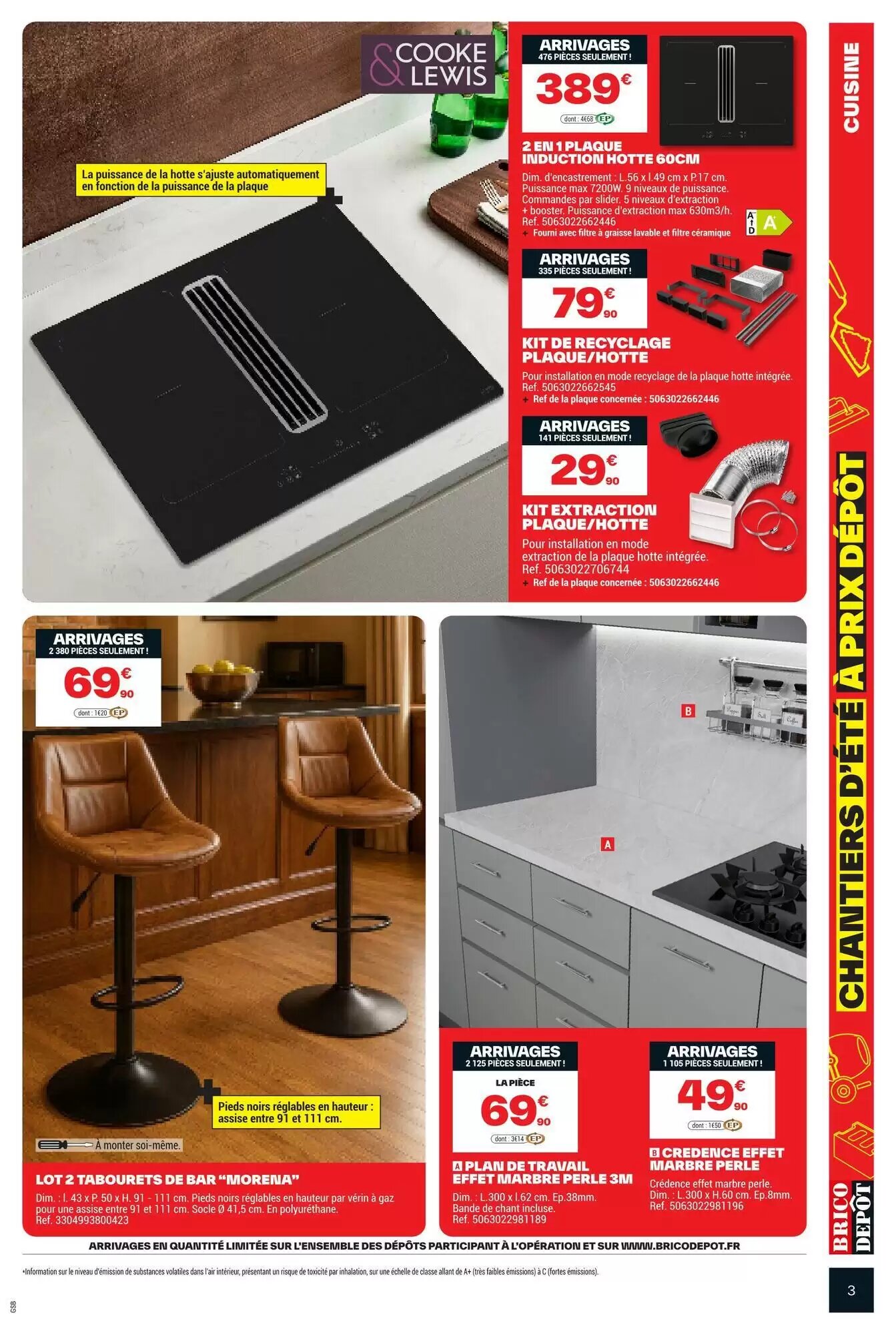 Prospectus promotionnel Brico Dépôt valable à partir du 17/07/2026 - Page 3.