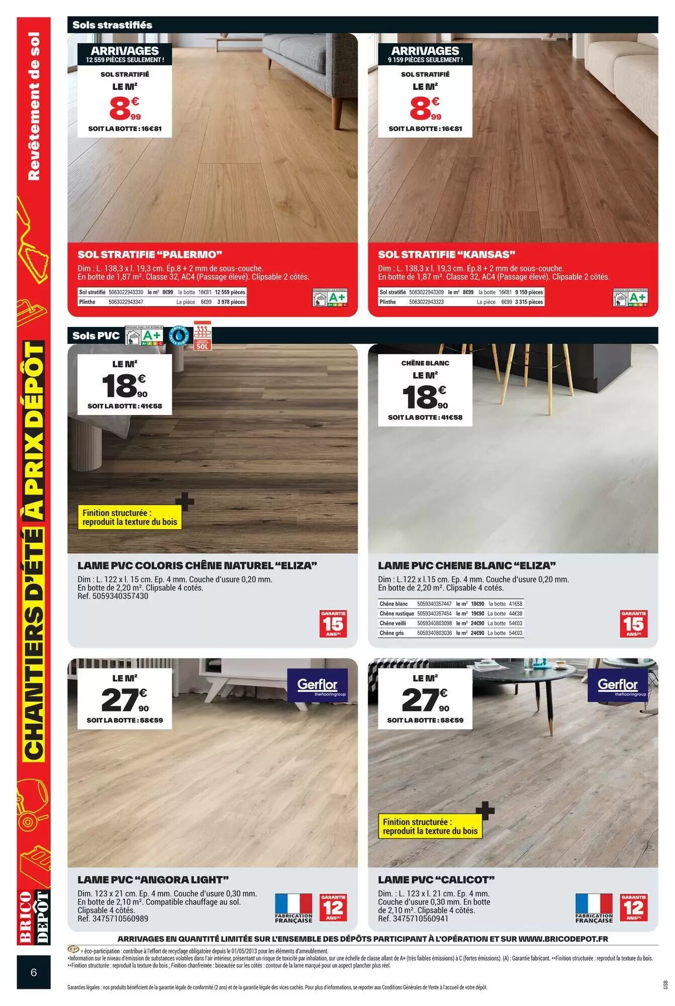 Prospectus promotionnel Brico Dépôt valable à partir du 17/07/2026 - Page 6.