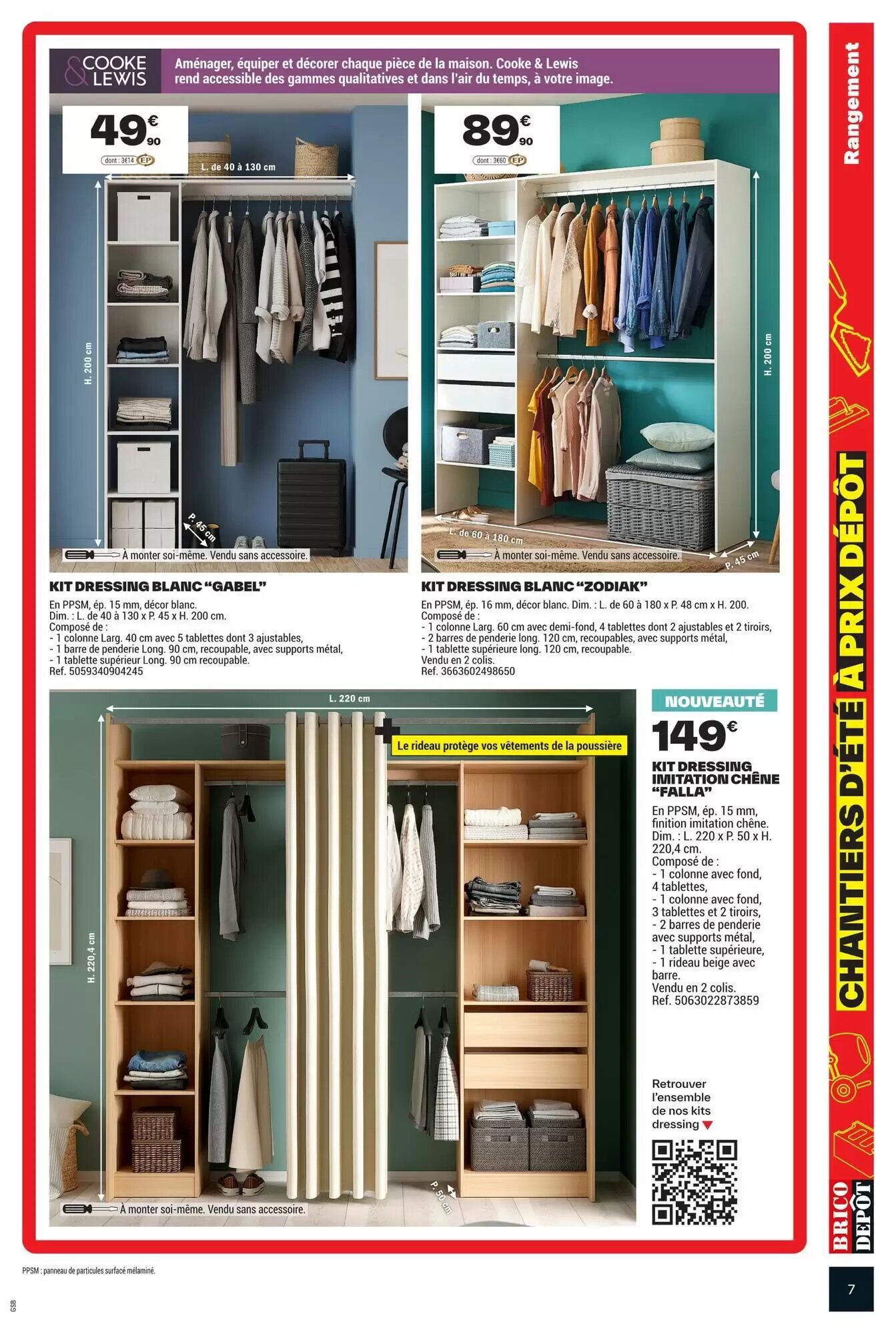 Prospectus promotionnel Brico Dépôt valable à partir du 17/07/2026 - Page 7.