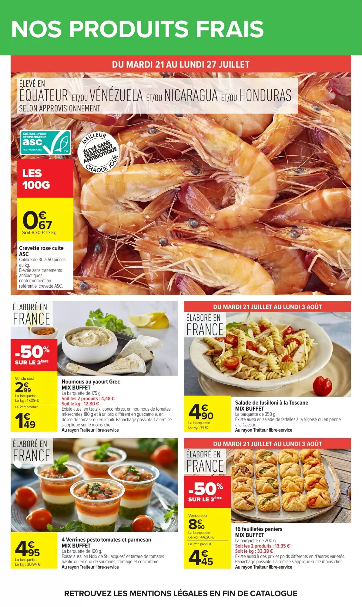 Prospectus promotionnel Carrefour valable à partir du 21/07/2026 - Page 20.