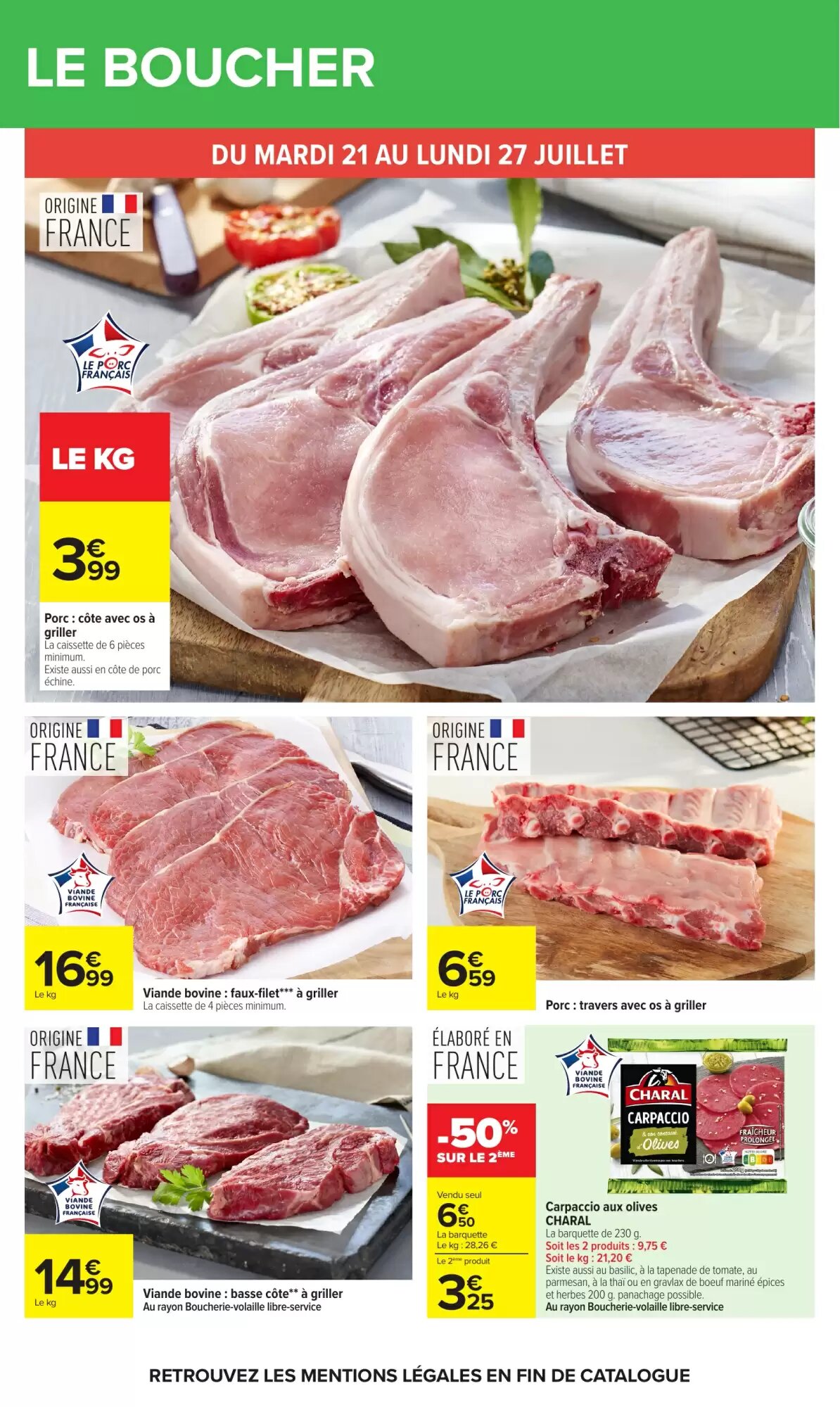 Prospectus promotionnel Carrefour valable à partir du 21/07/2026 - Page 22.