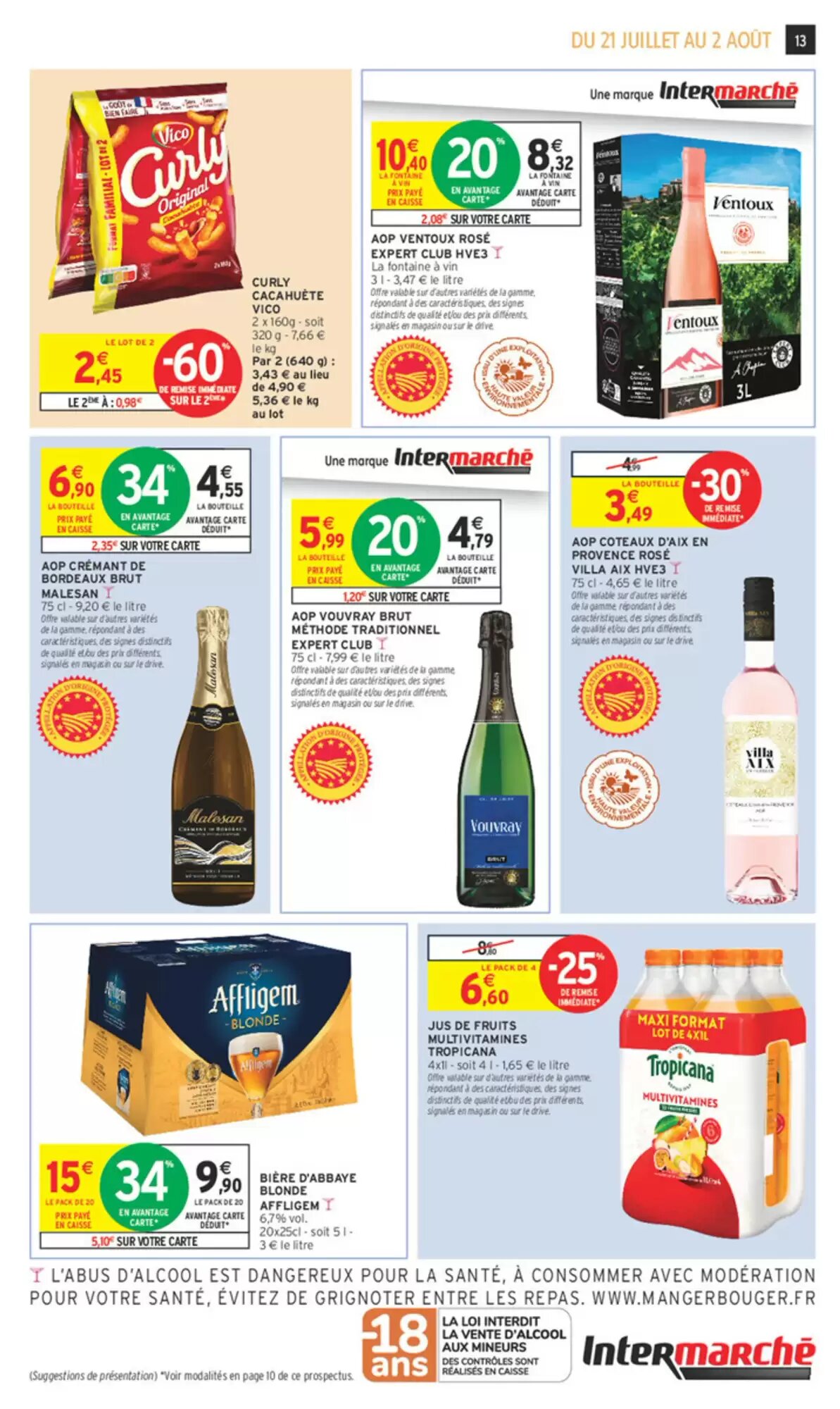 Prospectus promotionnel Intermarché valable à partir du 21/07/2026 - Page 12.