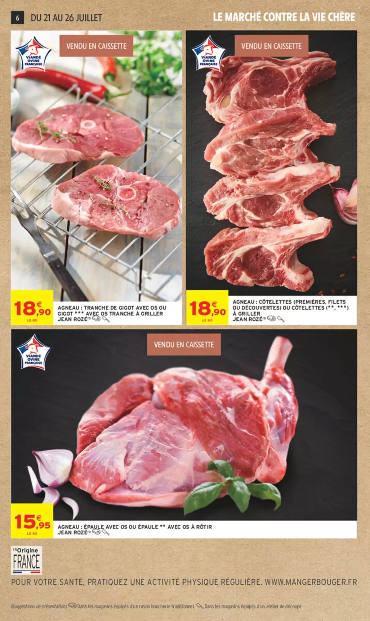 Prospectus promotionnel Intermarché valable à partir du 21/07/2026 - Page 6.