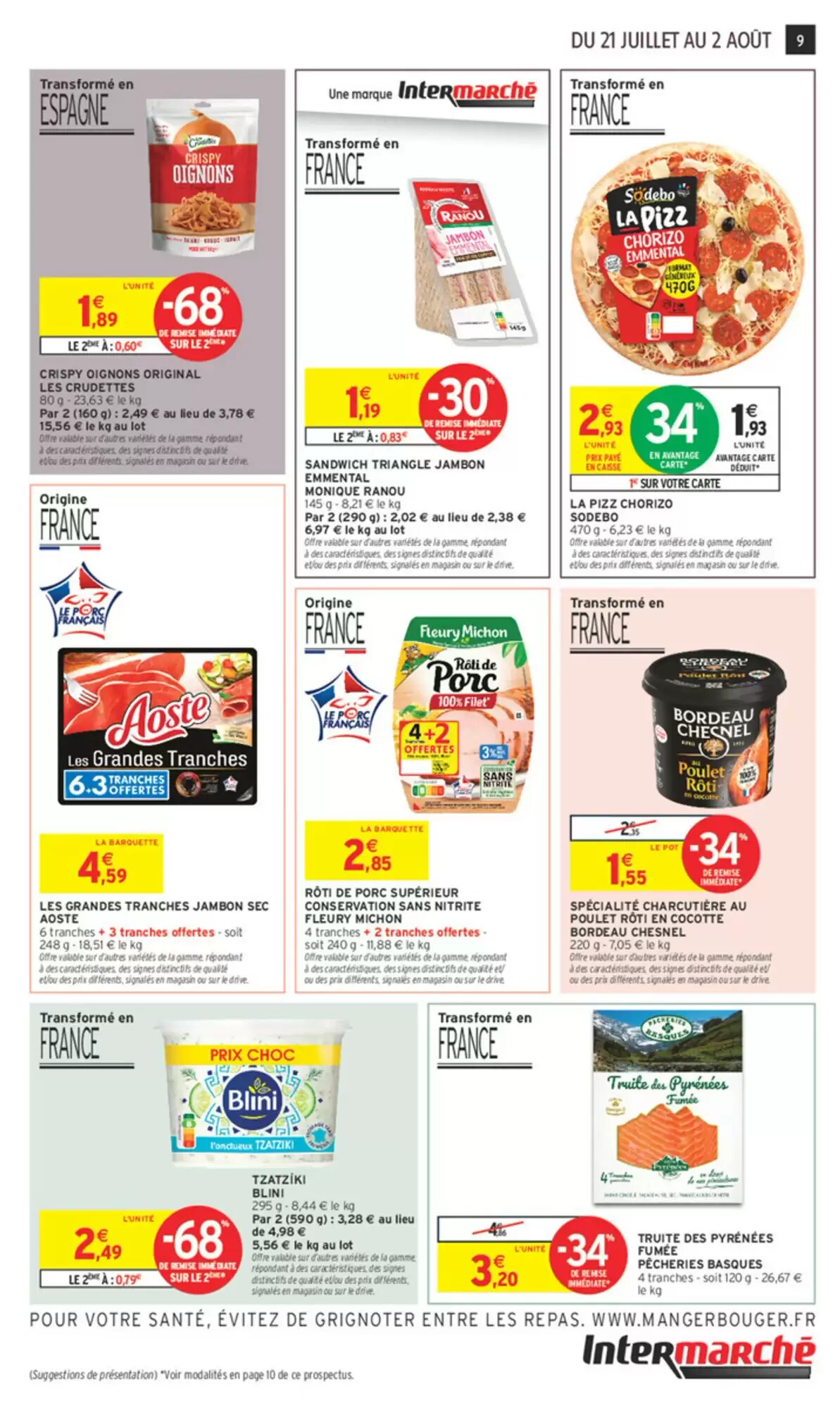 Prospectus promotionnel Intermarché valable à partir du 21/07/2026 - Page 8.