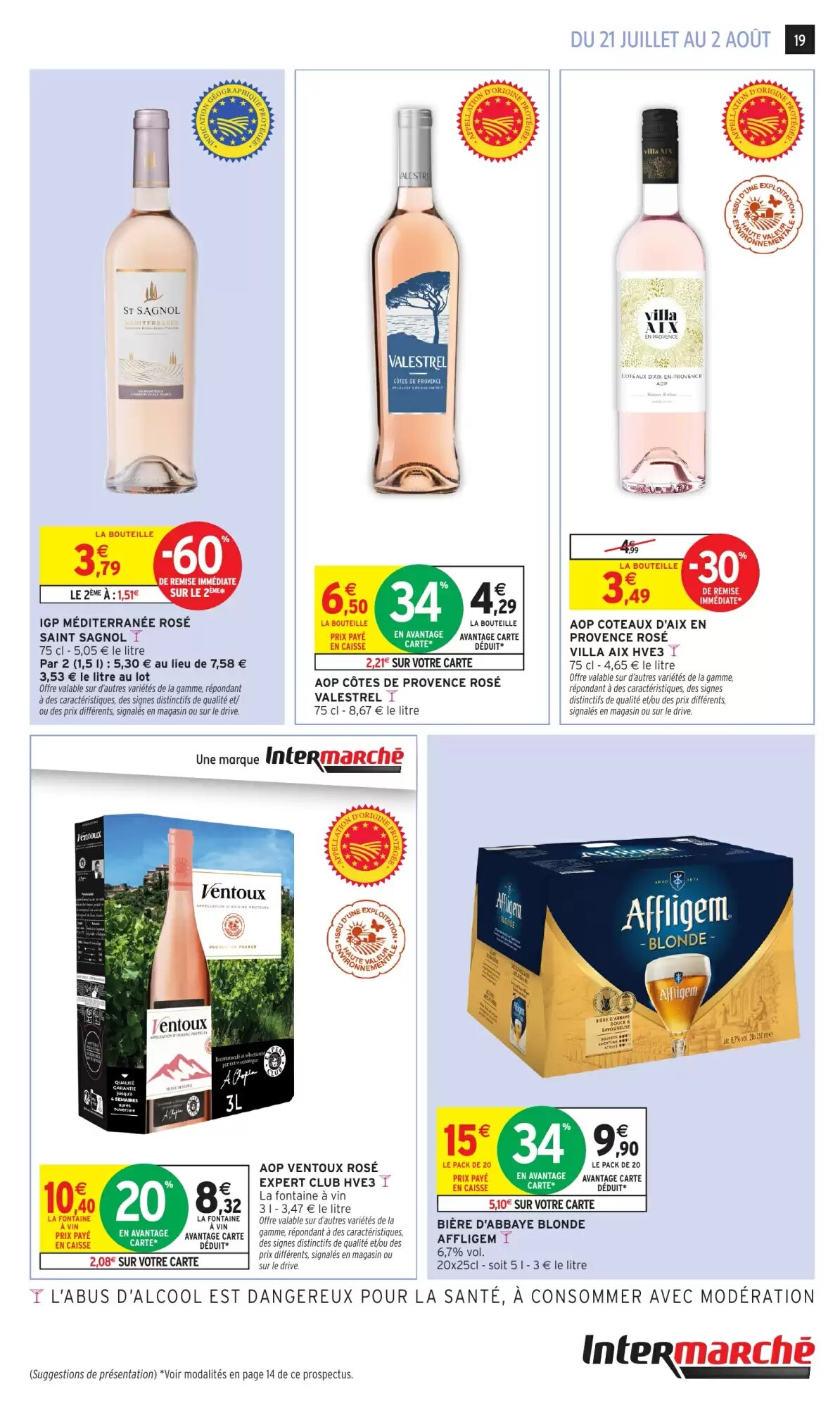 Prospectus promotionnel Intermarché valable à partir du 21/07/2026 - Page 19.