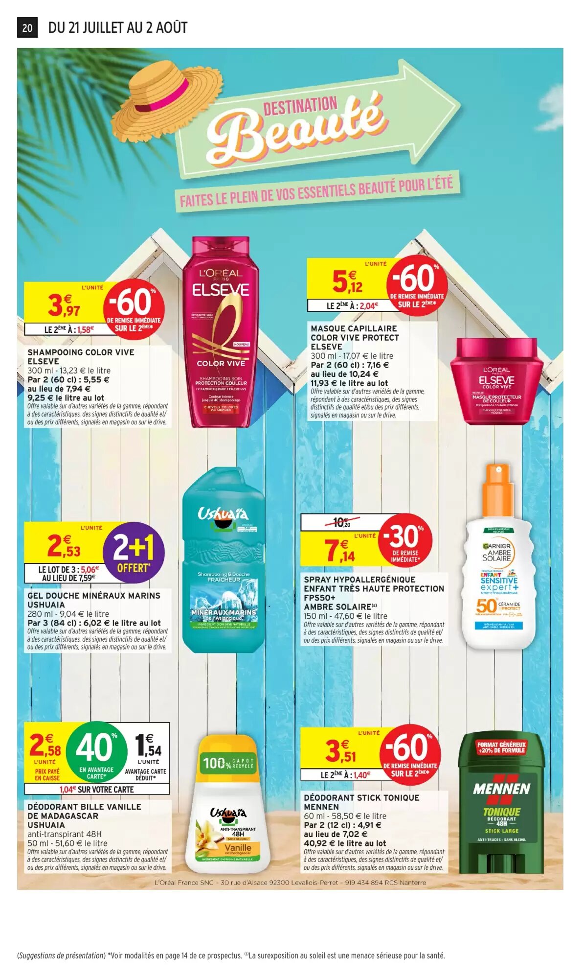 Prospectus promotionnel Intermarché valable à partir du 21/07/2026 - Page 20.