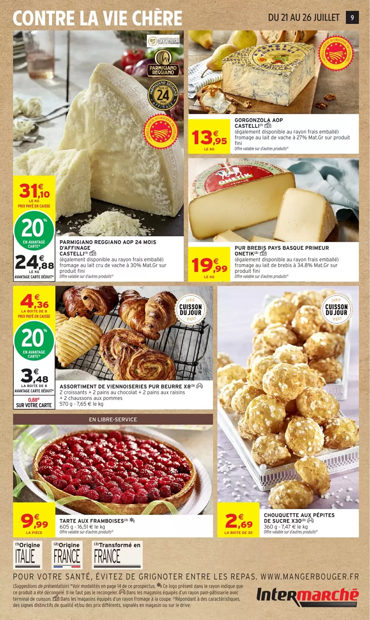 Prospectus promotionnel Intermarché valable à partir du 21/07/2026 - Page 9.
