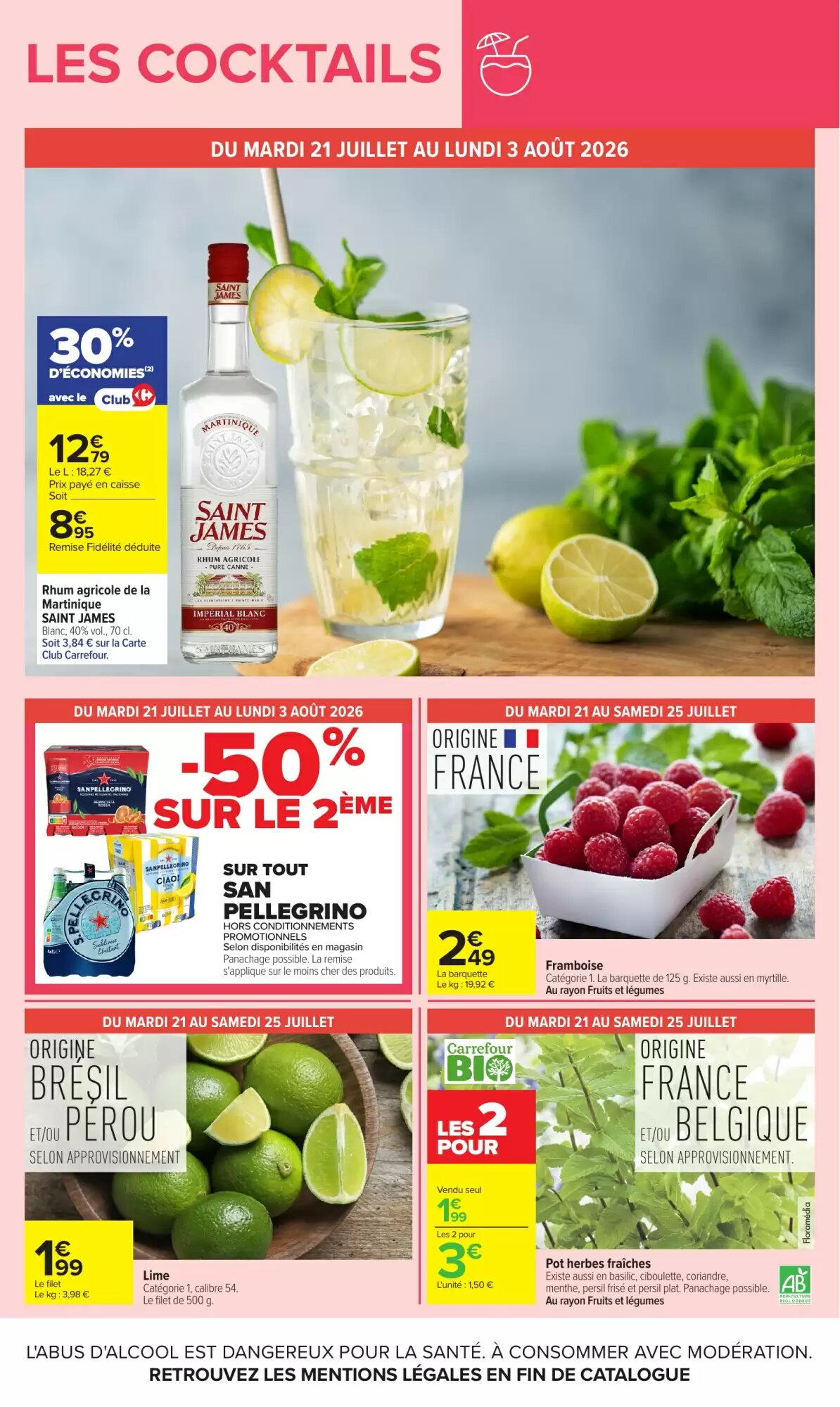 Prospectus promotionnel Carrefour valable à partir du 21/07/2026 - Page 11.