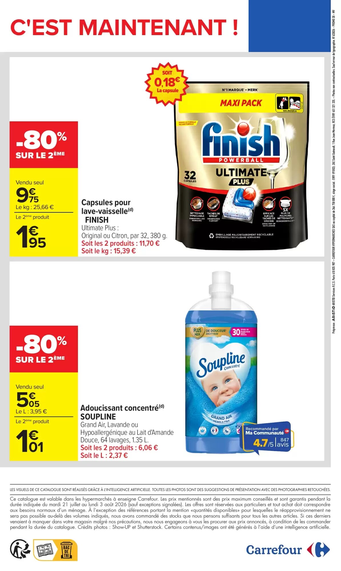 Prospectus promotionnel Carrefour valable à partir du 21/07/2026 - Page 2.