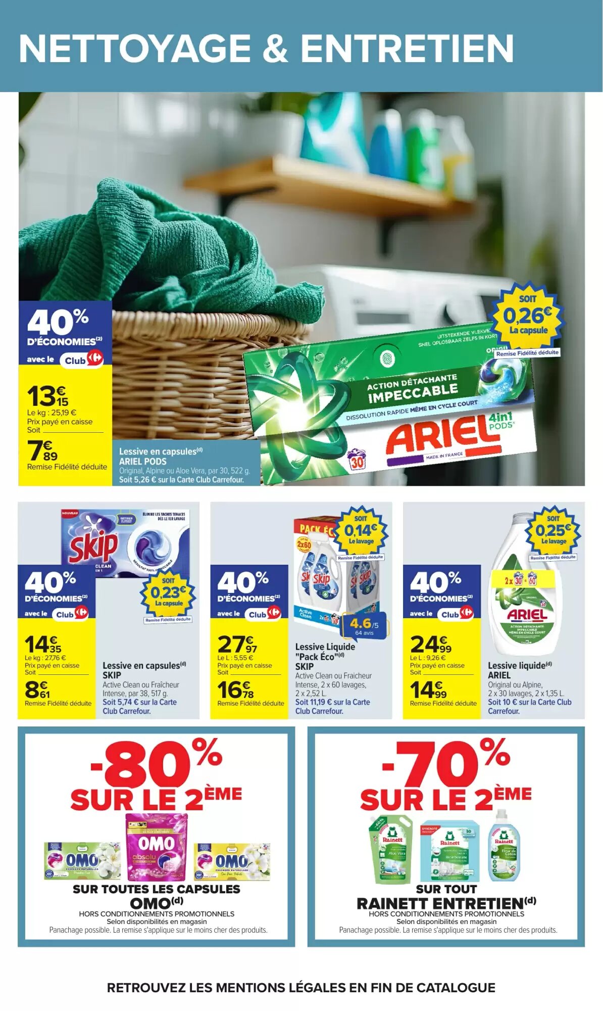 Prospectus promotionnel Carrefour valable à partir du 21/07/2026 - Page 43.