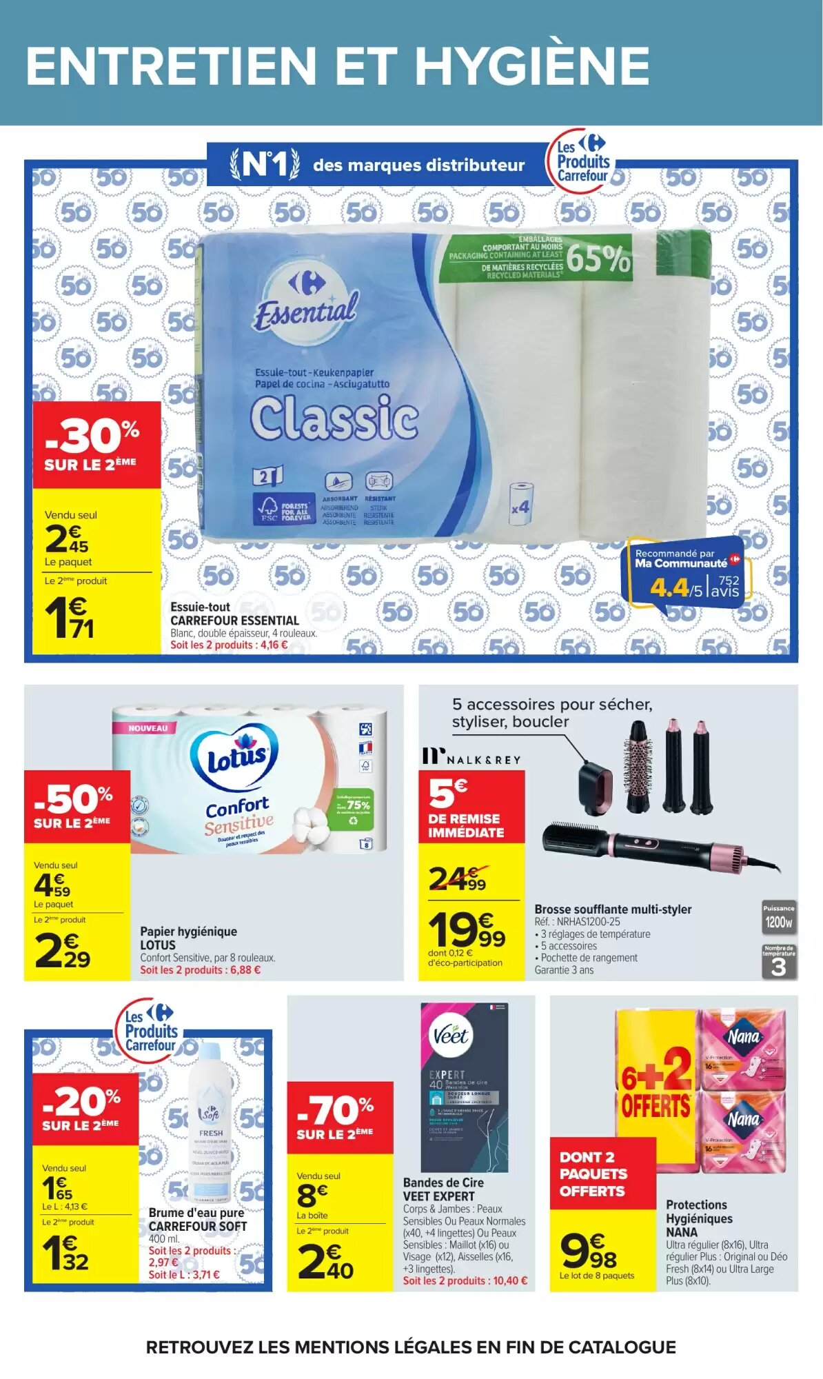 Prospectus promotionnel Carrefour valable à partir du 21/07/2026 - Page 45.