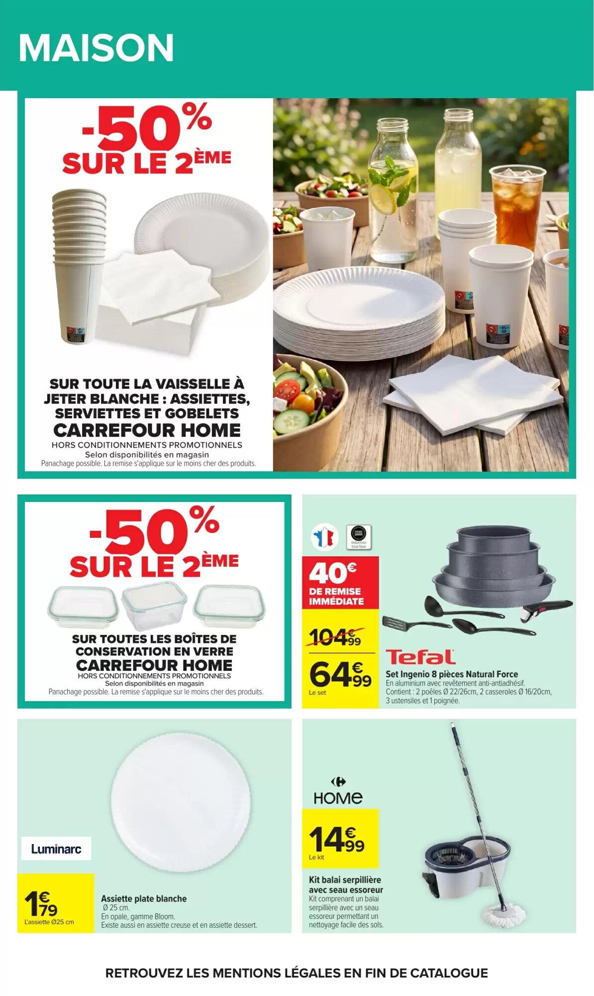 Prospectus promotionnel Carrefour valable à partir du 21/07/2026 - Page 57.