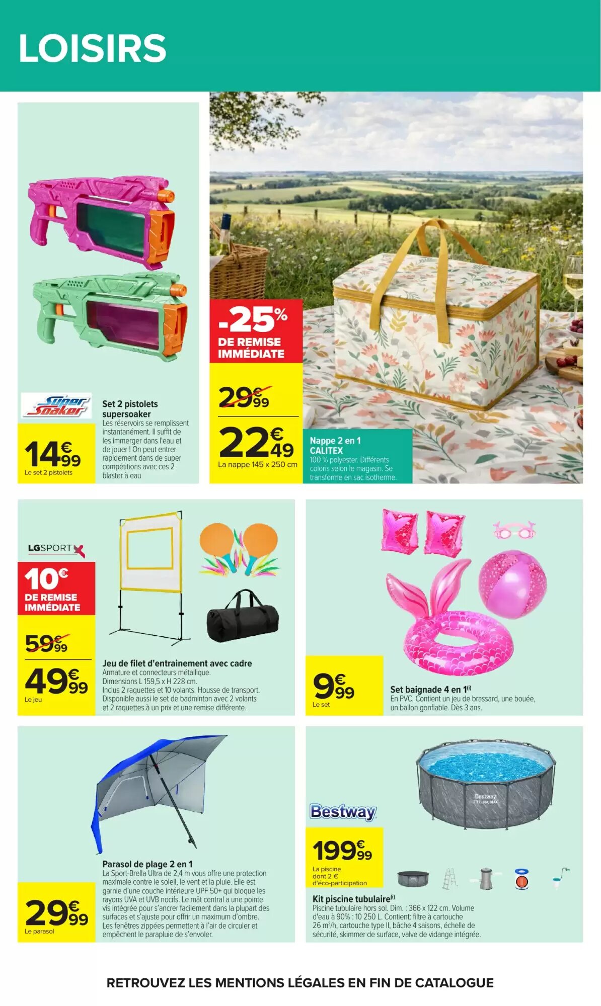 Prospectus promotionnel Carrefour valable à partir du 21/07/2026 - Page 59.